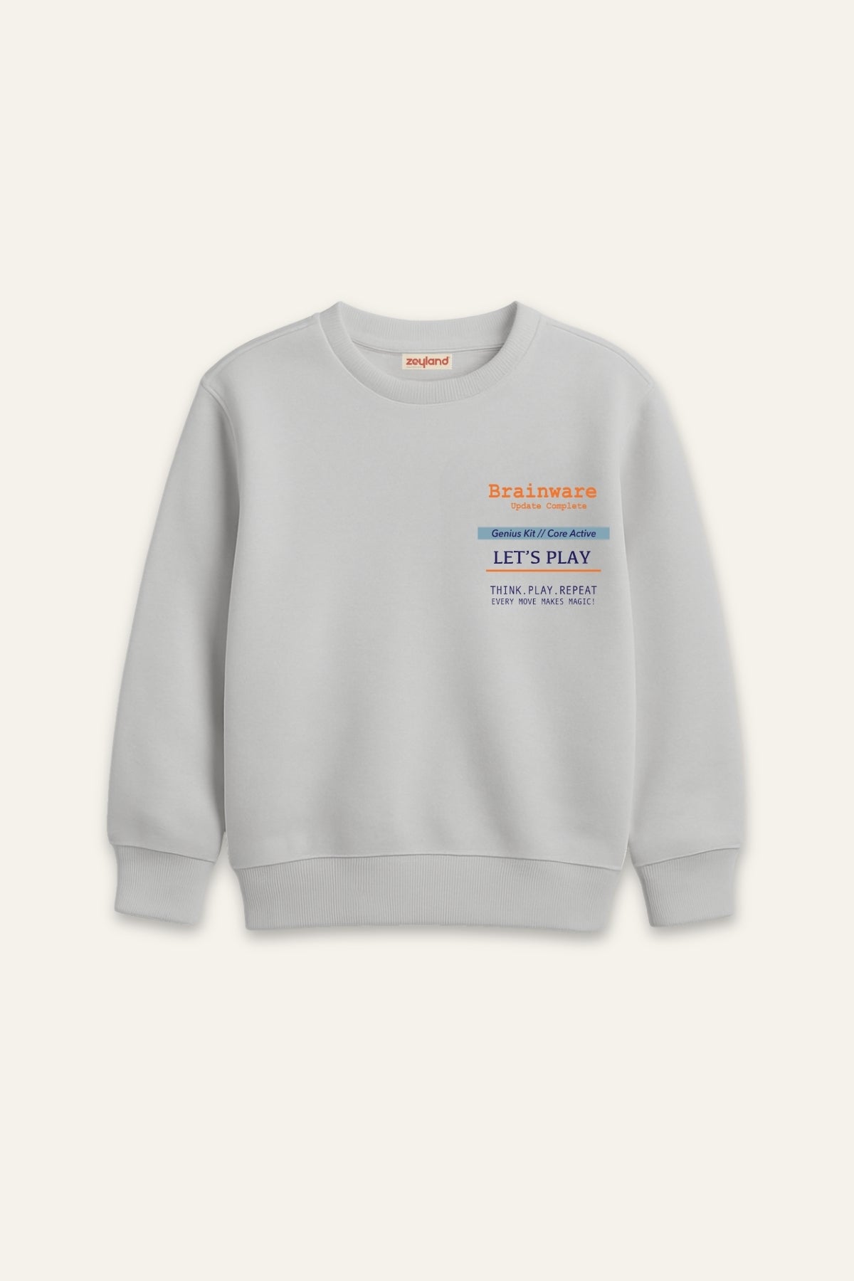 Erkek Çocuk Baskılı Sweatshirt