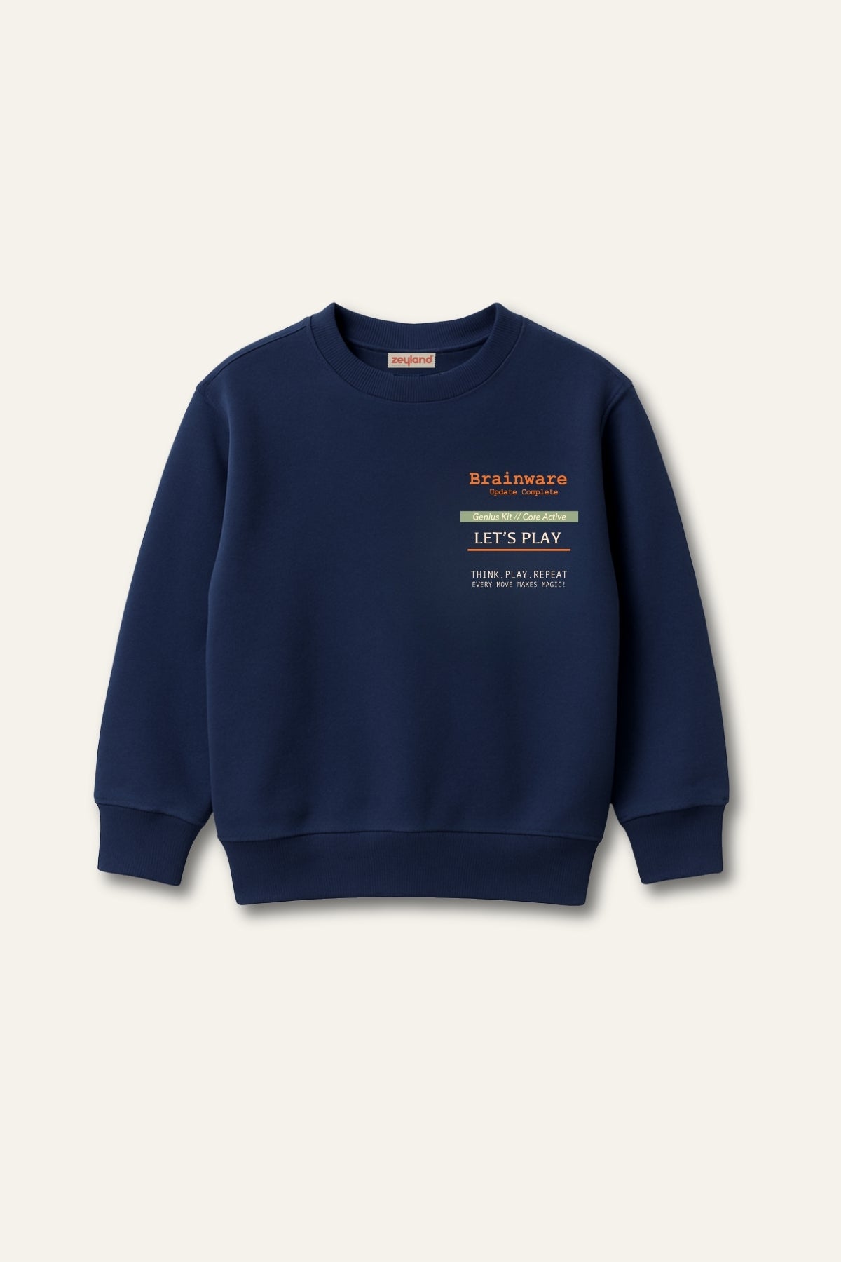 Erkek Çocuk Baskılı Sweatshirt