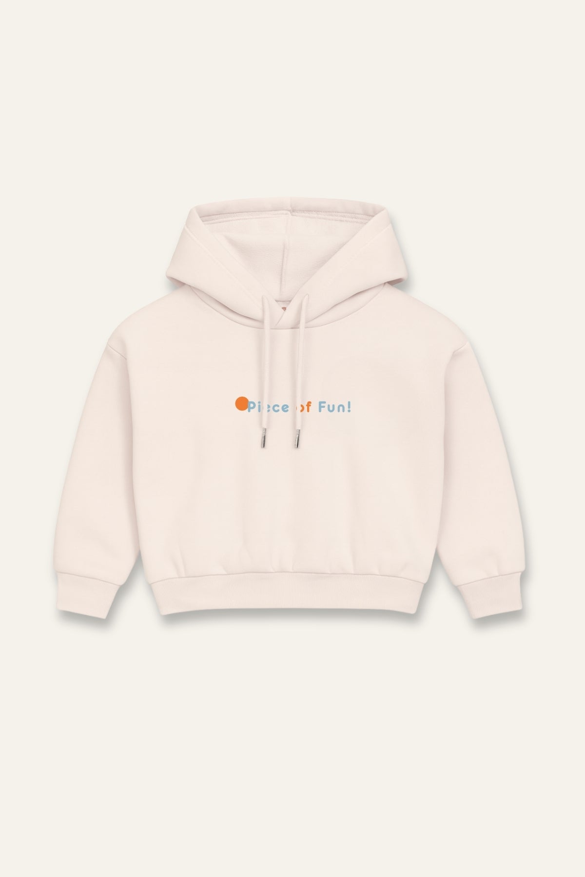 Kız Çocuk Kapşonlu Crop Sweatshirt