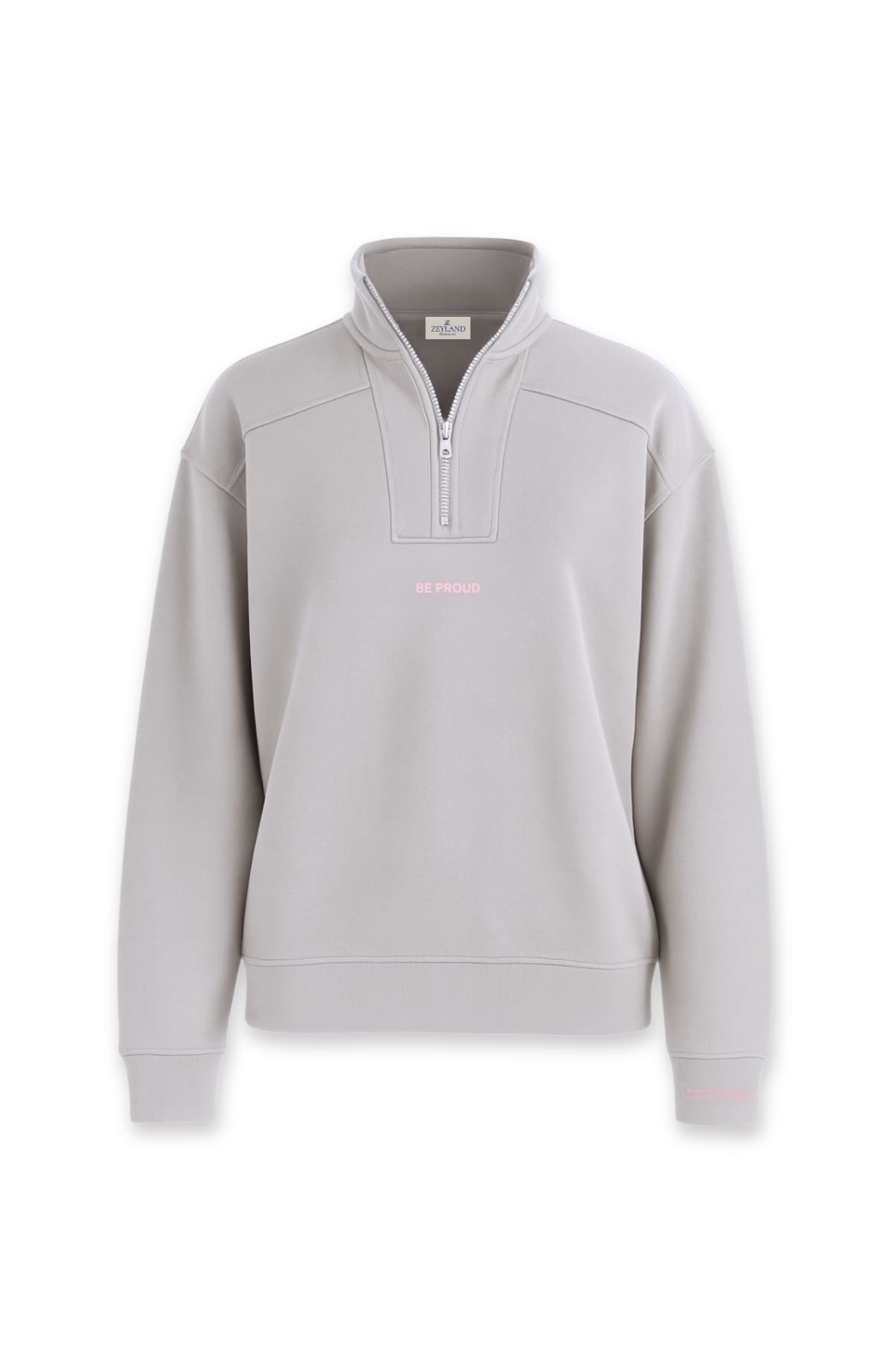 Kadın Fermuarlı Yüksek Yaka İkili Takım