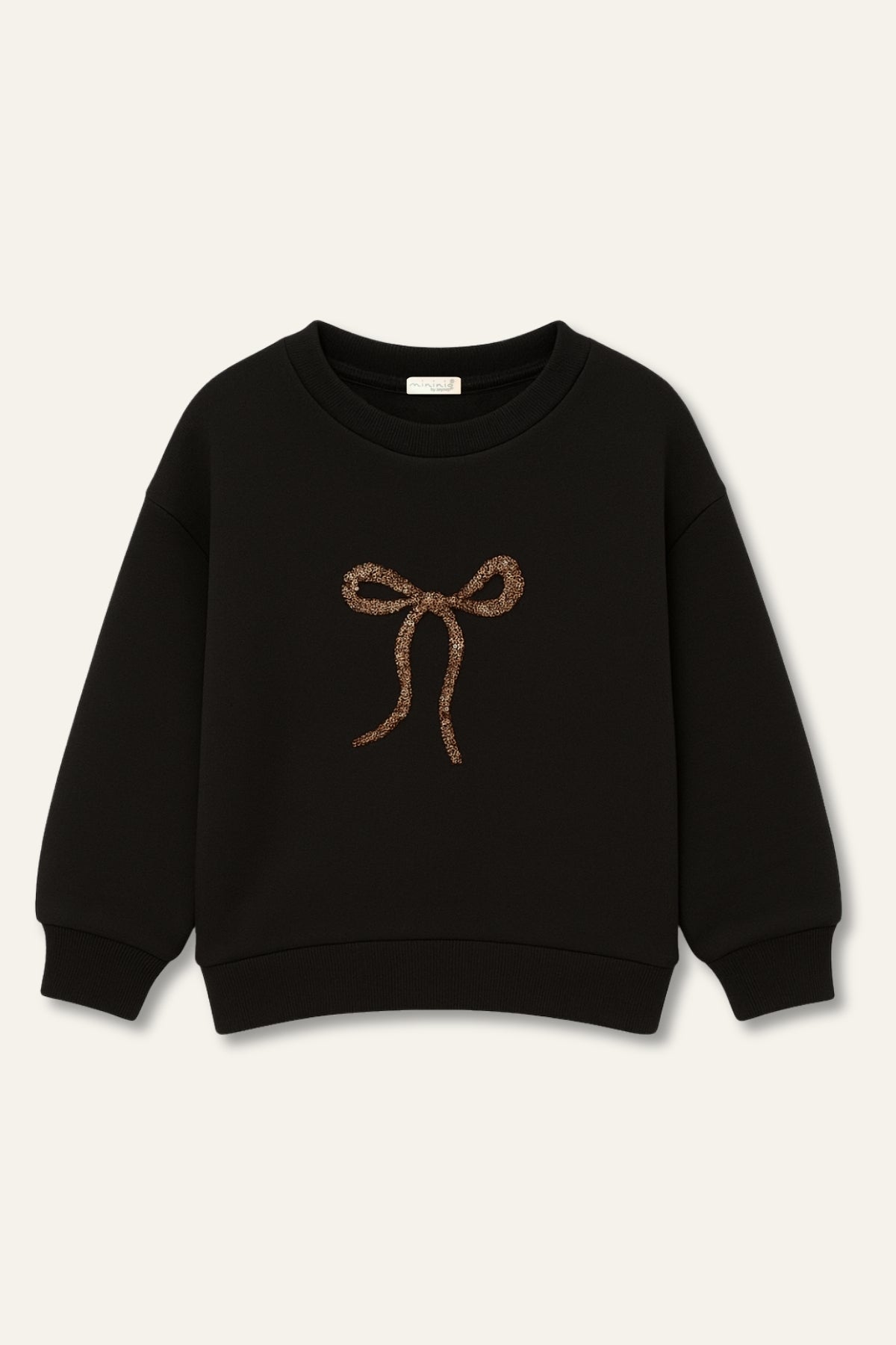 Kız Çocuk Nakıs Detaylı Sweatshirt