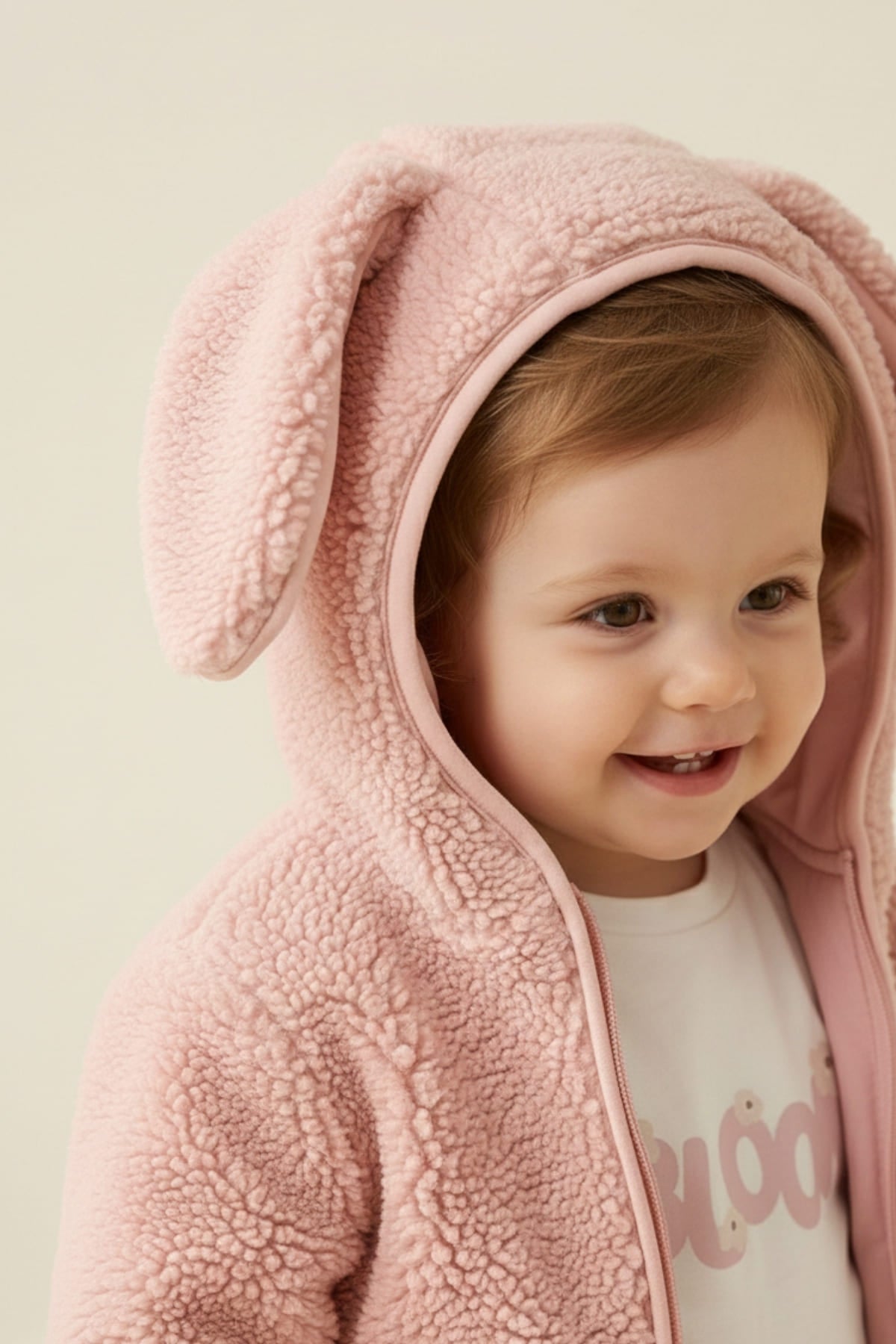 Kız Bebek Peluş Montlu 3 lü Takım