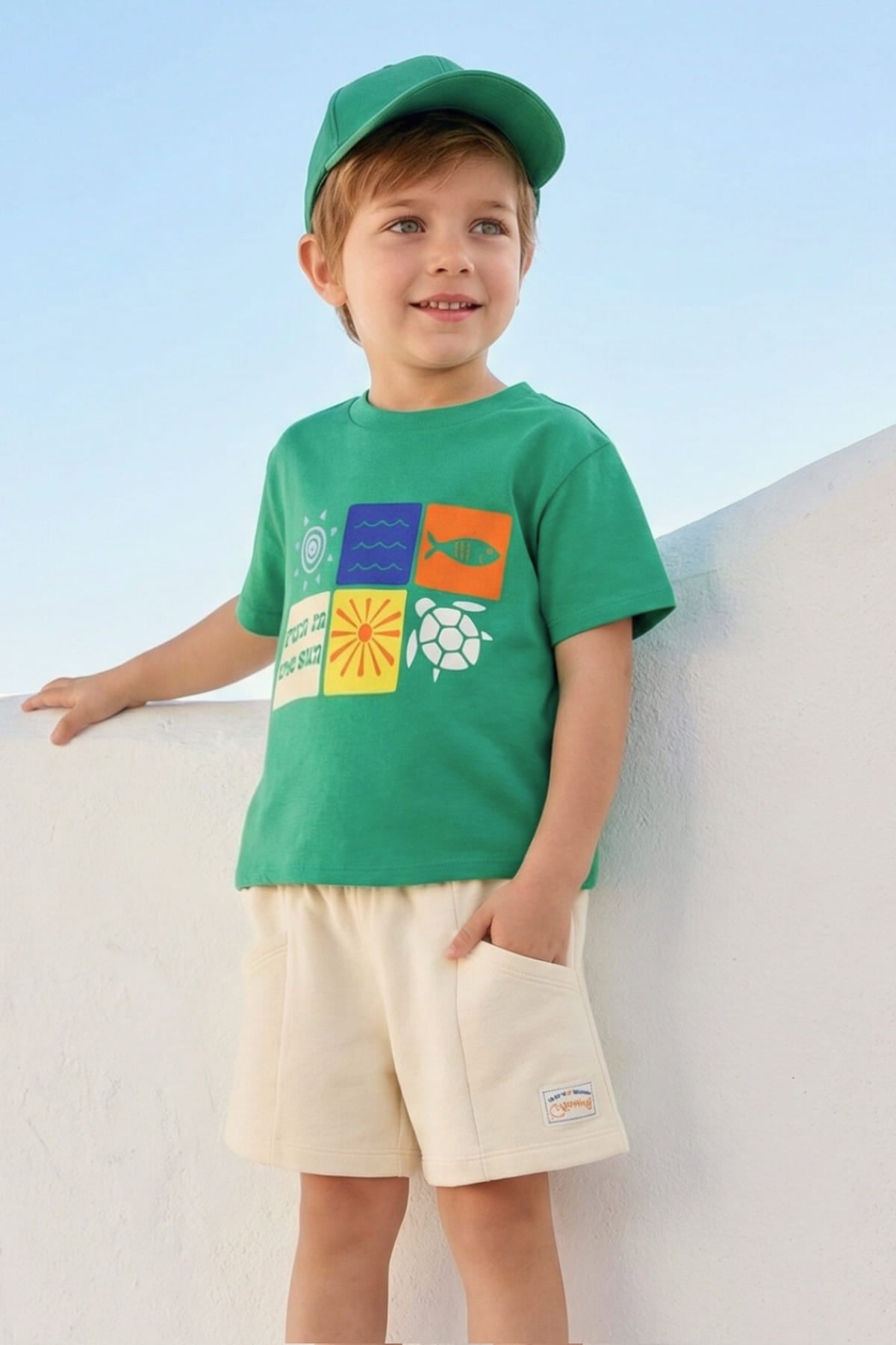 Erkek Çocuk Baskılı T-shirt