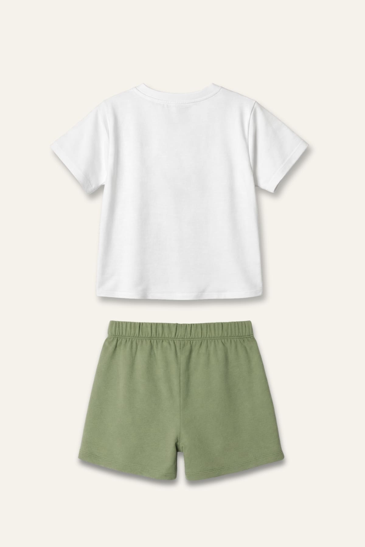 Erkek Çocuk Baskılı T-shirt ve Şort Takım