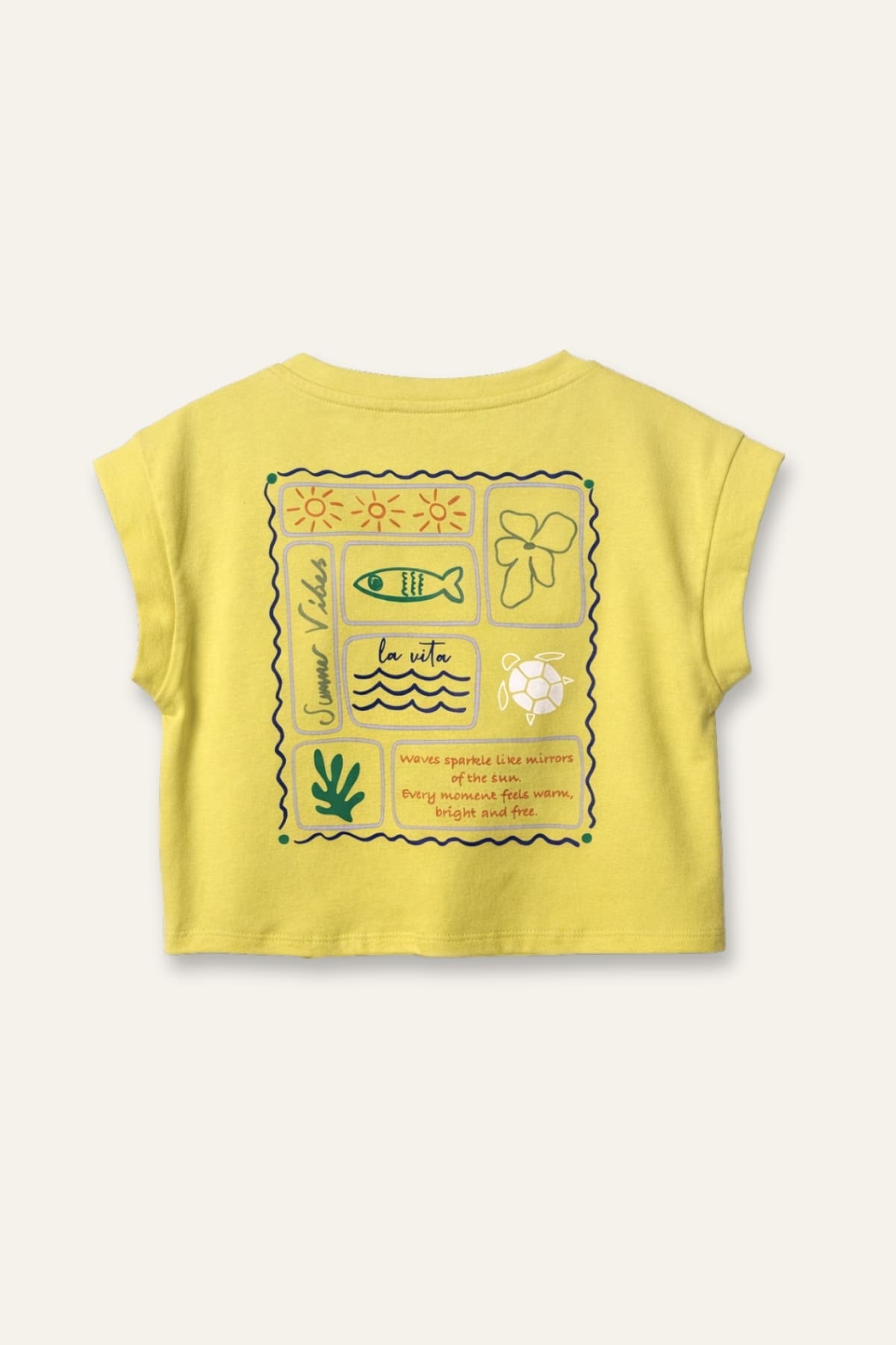 Kız Çocuk Baskılı T-shirt