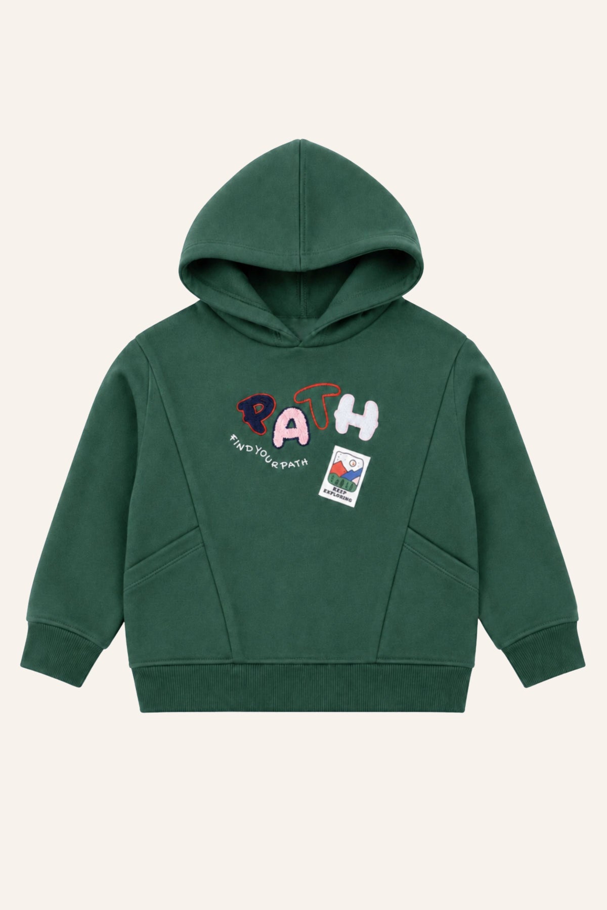 Kız Çocuk Kapşonlu Sweatshirt