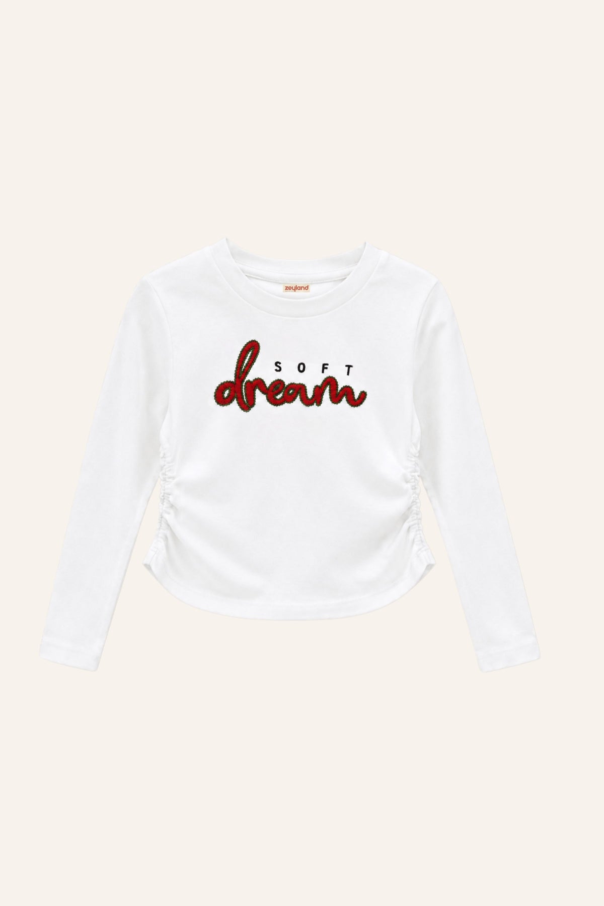 Kız Çocuk Nakışlı Tshirt Ve Şort Etek
