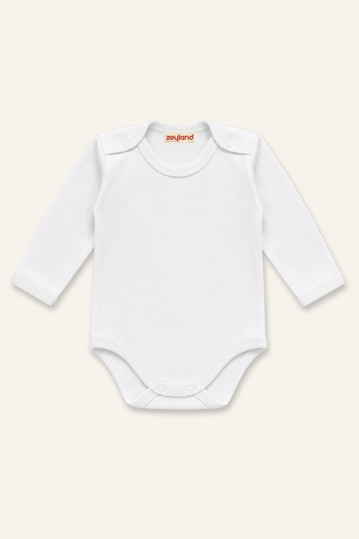 Unisex Bebek Uzun Kol Çıtçıtlı Body