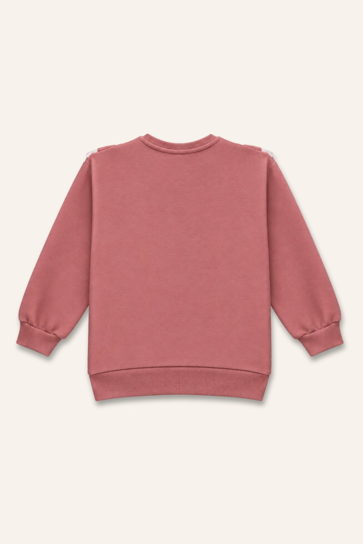Kız Çocuk Fırfır Detaylı Sweatshirt