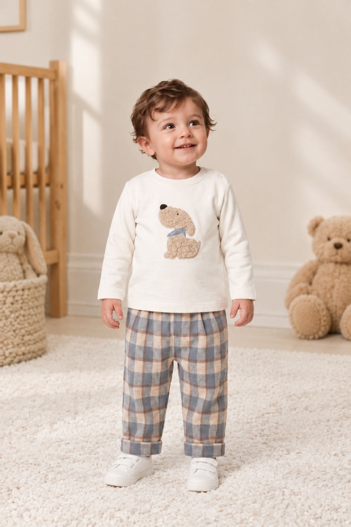 Erkek Bebek Tişört Pantolon Takım