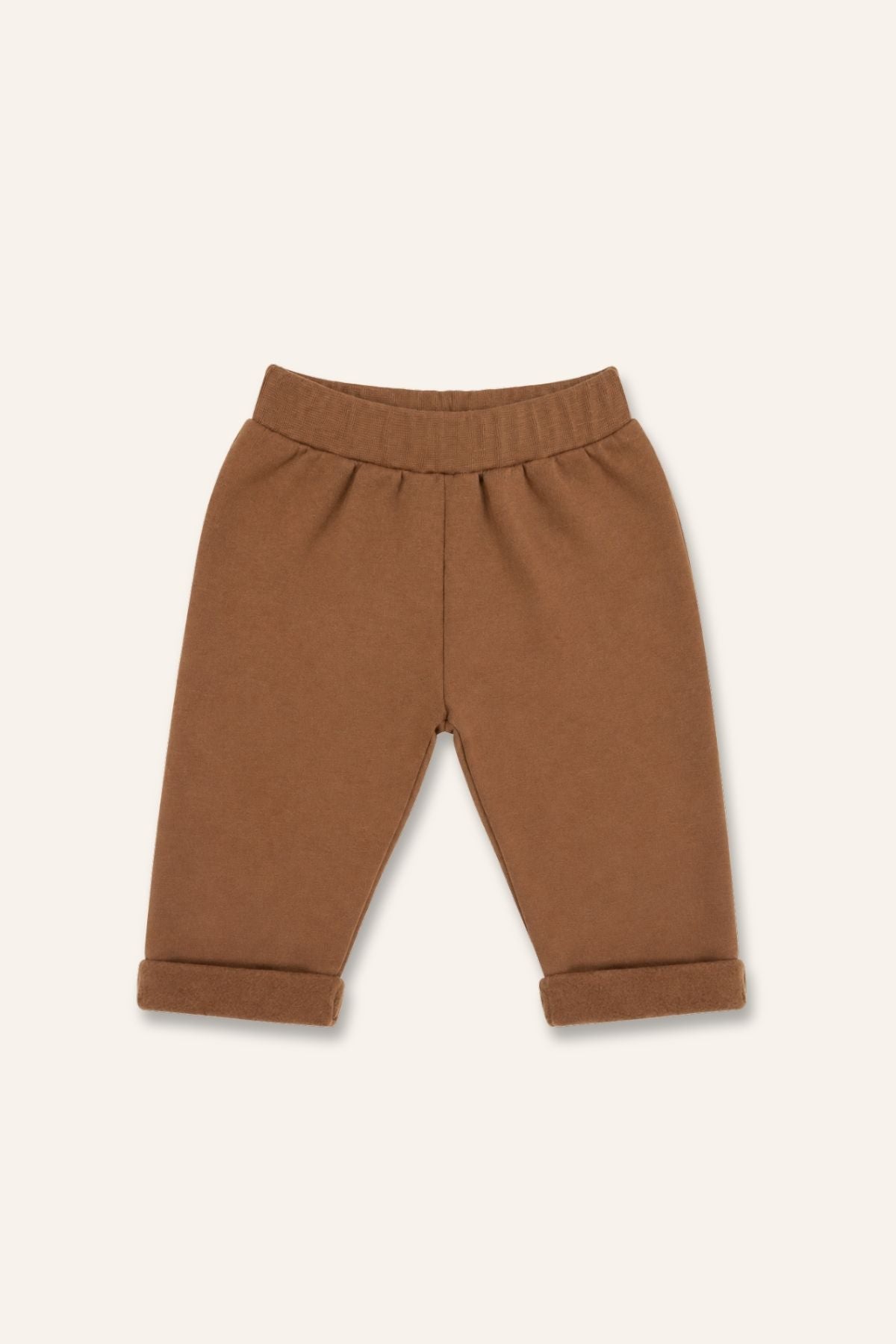Erkek Bebek Peluşlu Mont Badi Pantolon 3'lü Takım