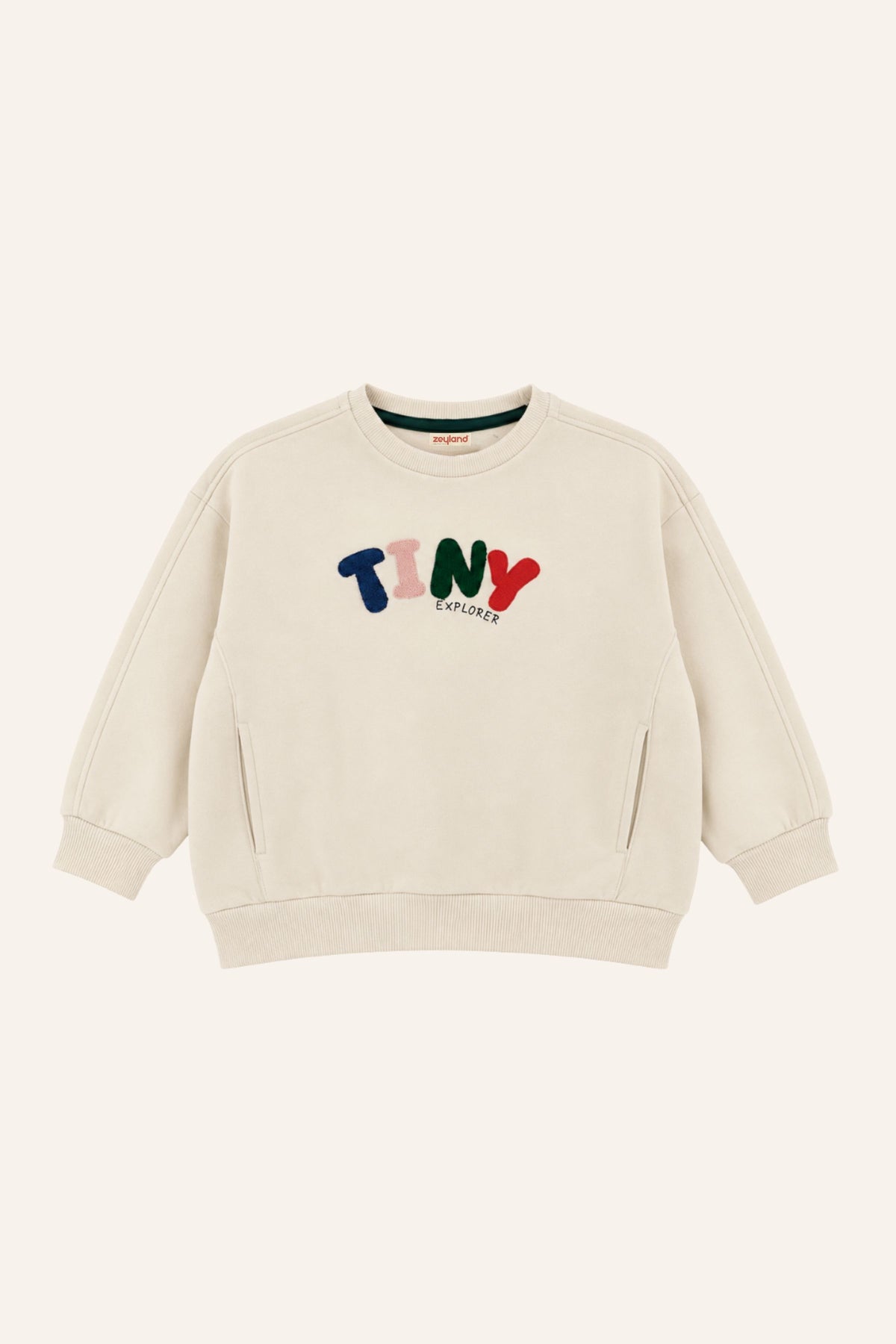 Kız Çocuk Cepli Sweatshirt