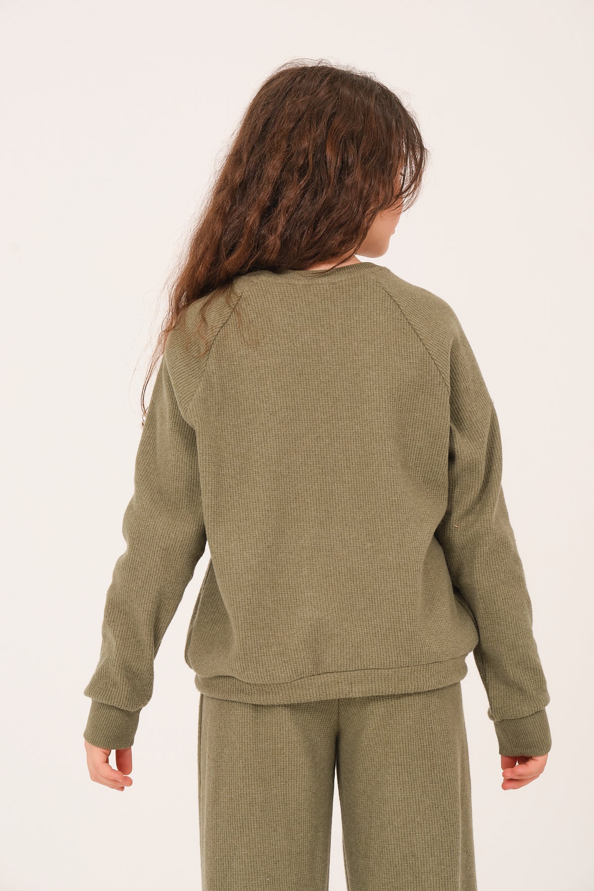 Genç Kız Çocuk Baskılı Sweatshirt