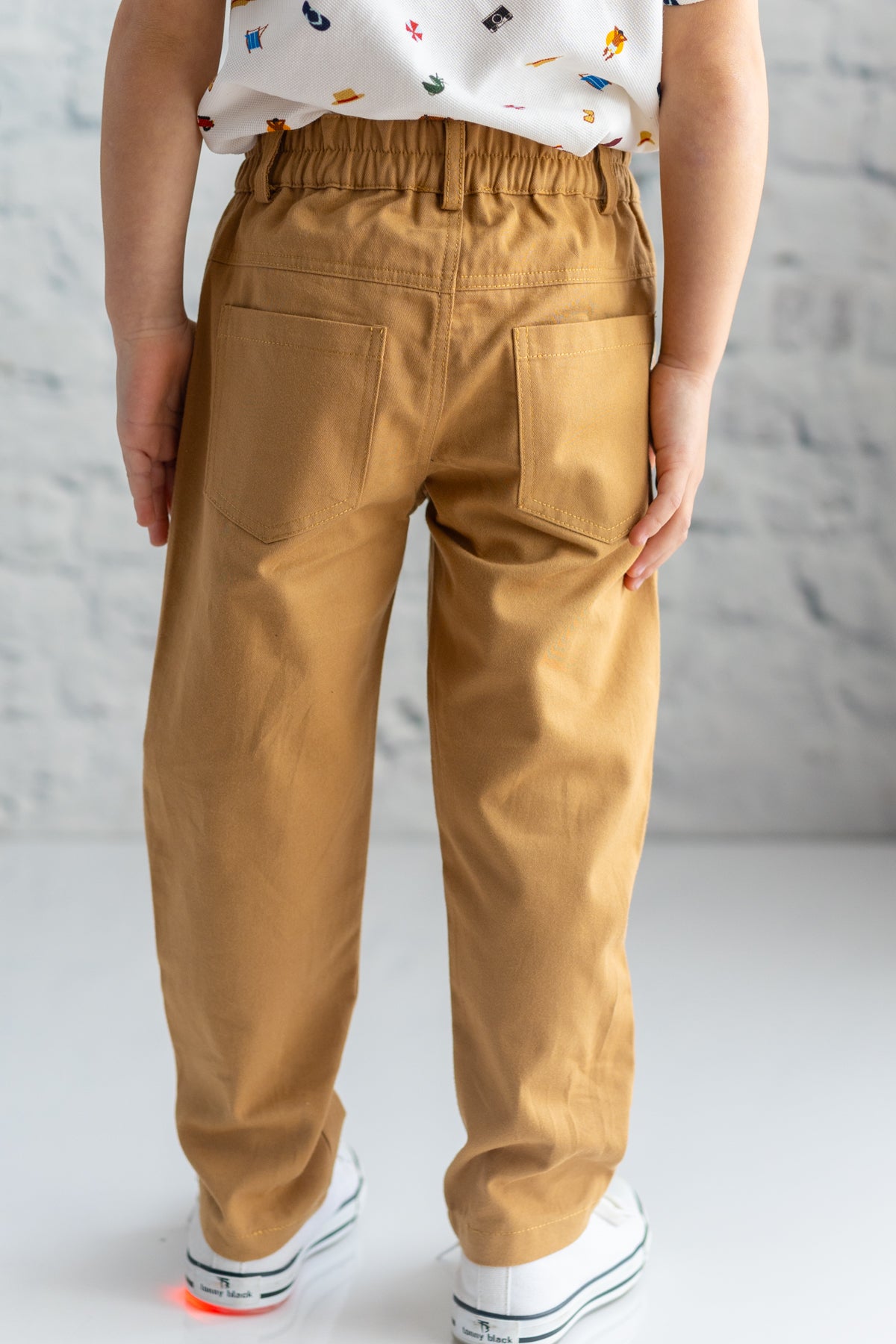 Erkek Çocuk Gabardin Düz Pantolon
