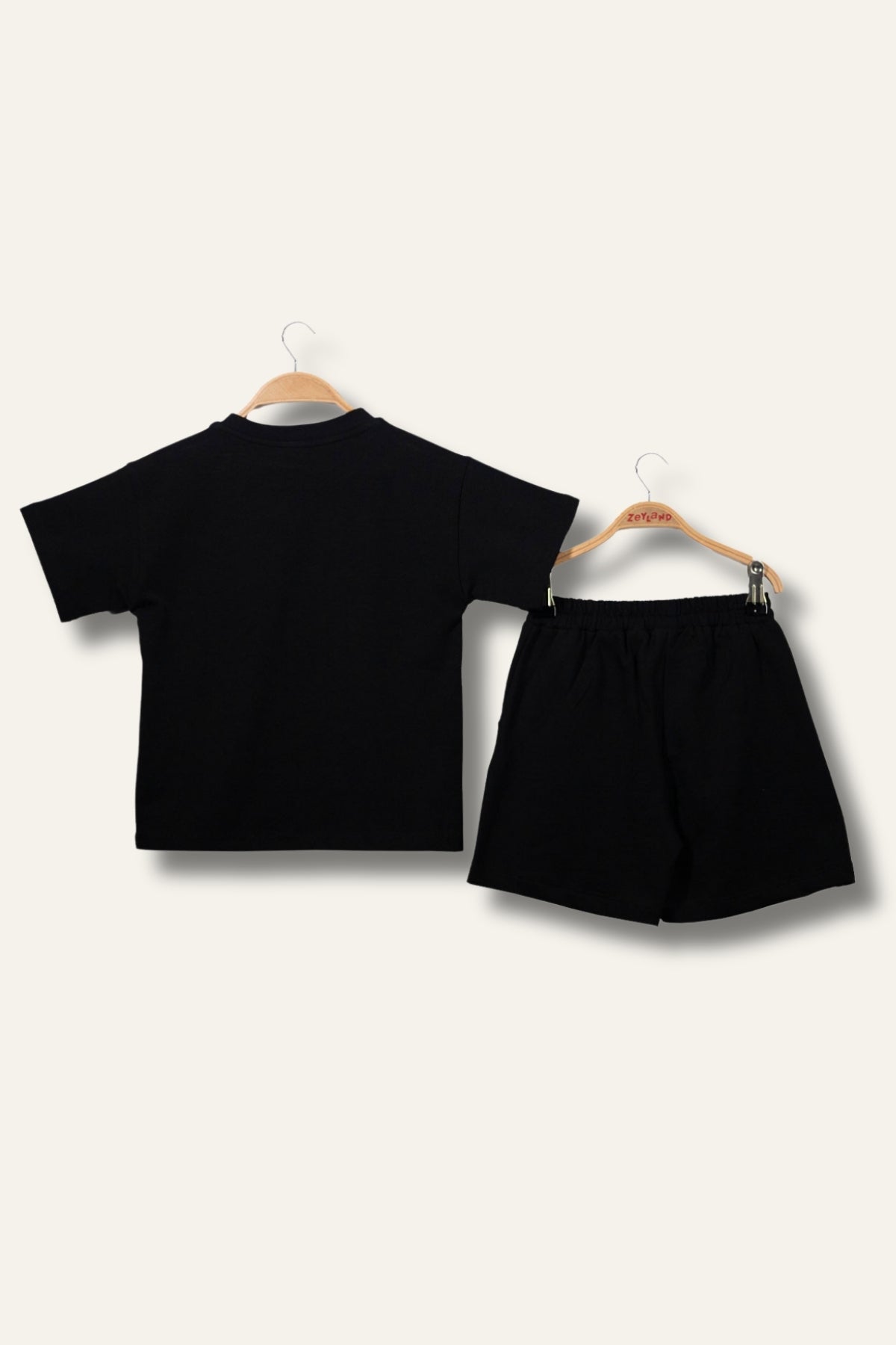 Erkek Çoçuk Sörf Baskılı T-Shirt Kısa Şort Takım