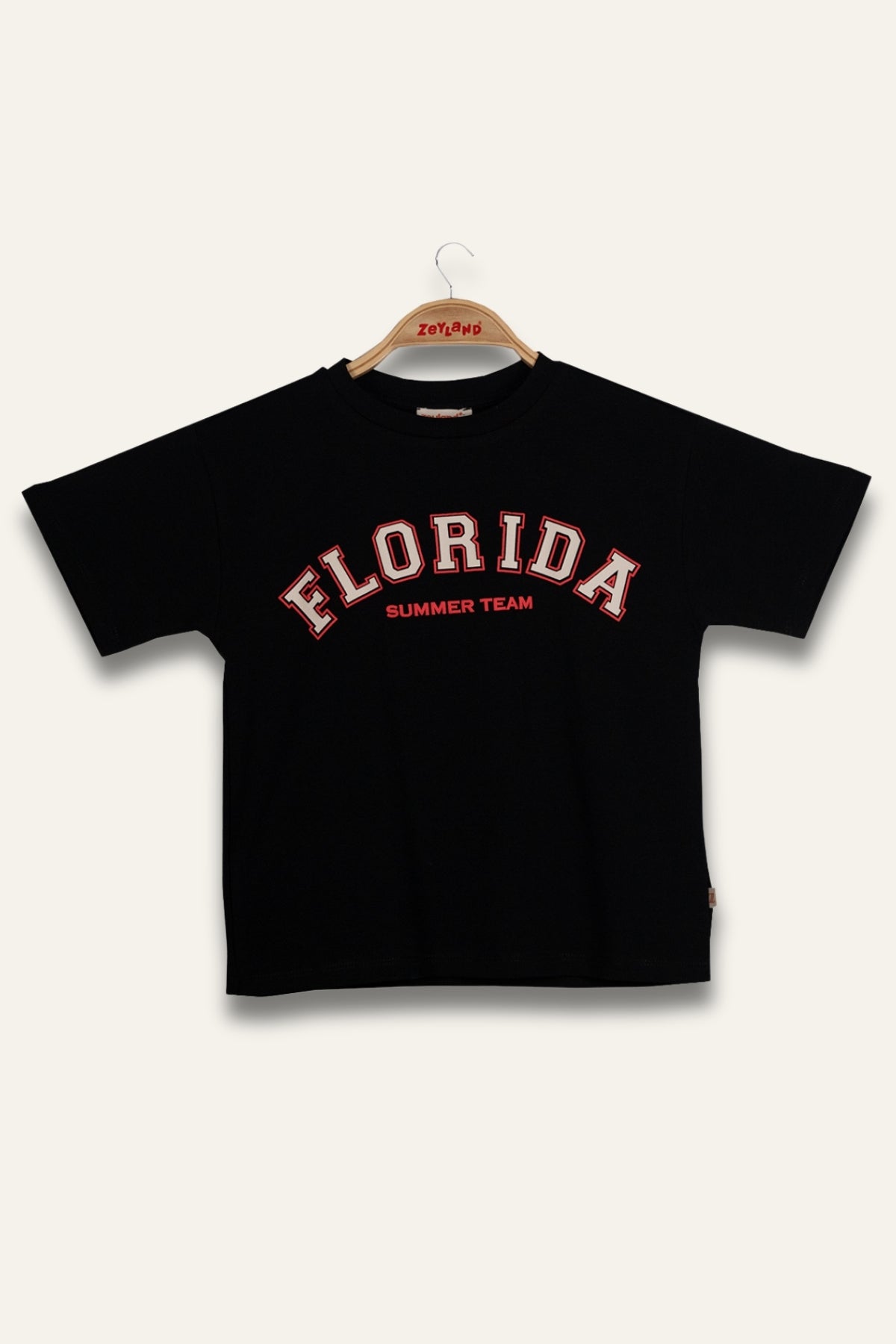 Erkek Çocuk Florida Baskılı T-Shirt