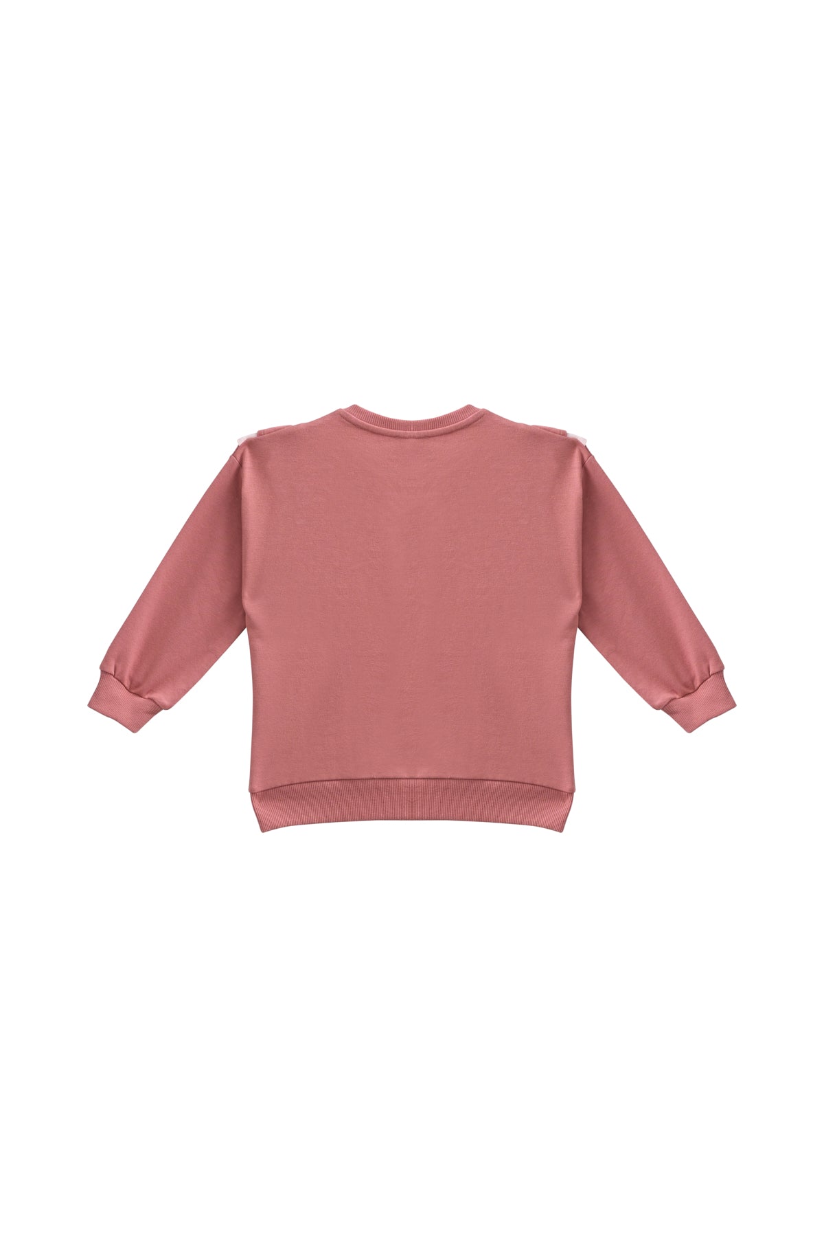 Kız Bebek Fırfır Detaylı Sweatshirt