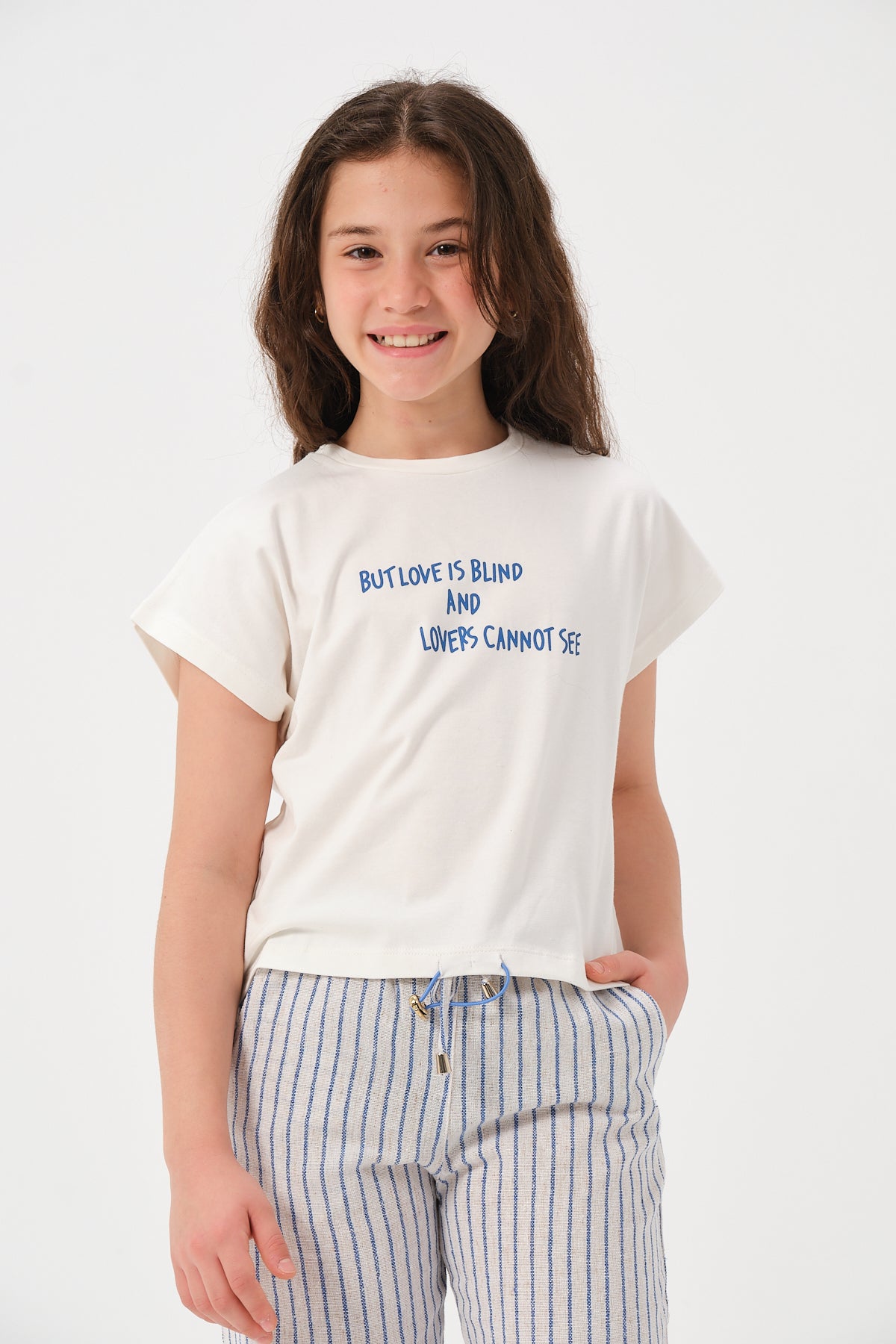 GENC KIZ COCUK BASKILI T-SHIRT