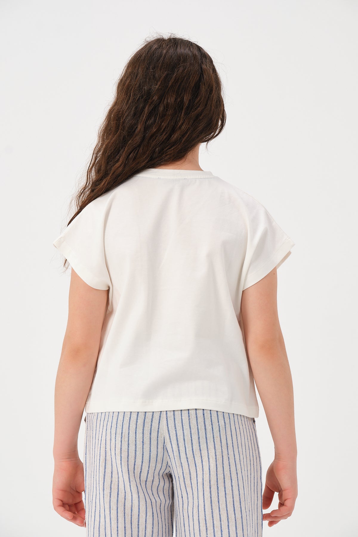 GENC KIZ COCUK BASKILI T-SHIRT