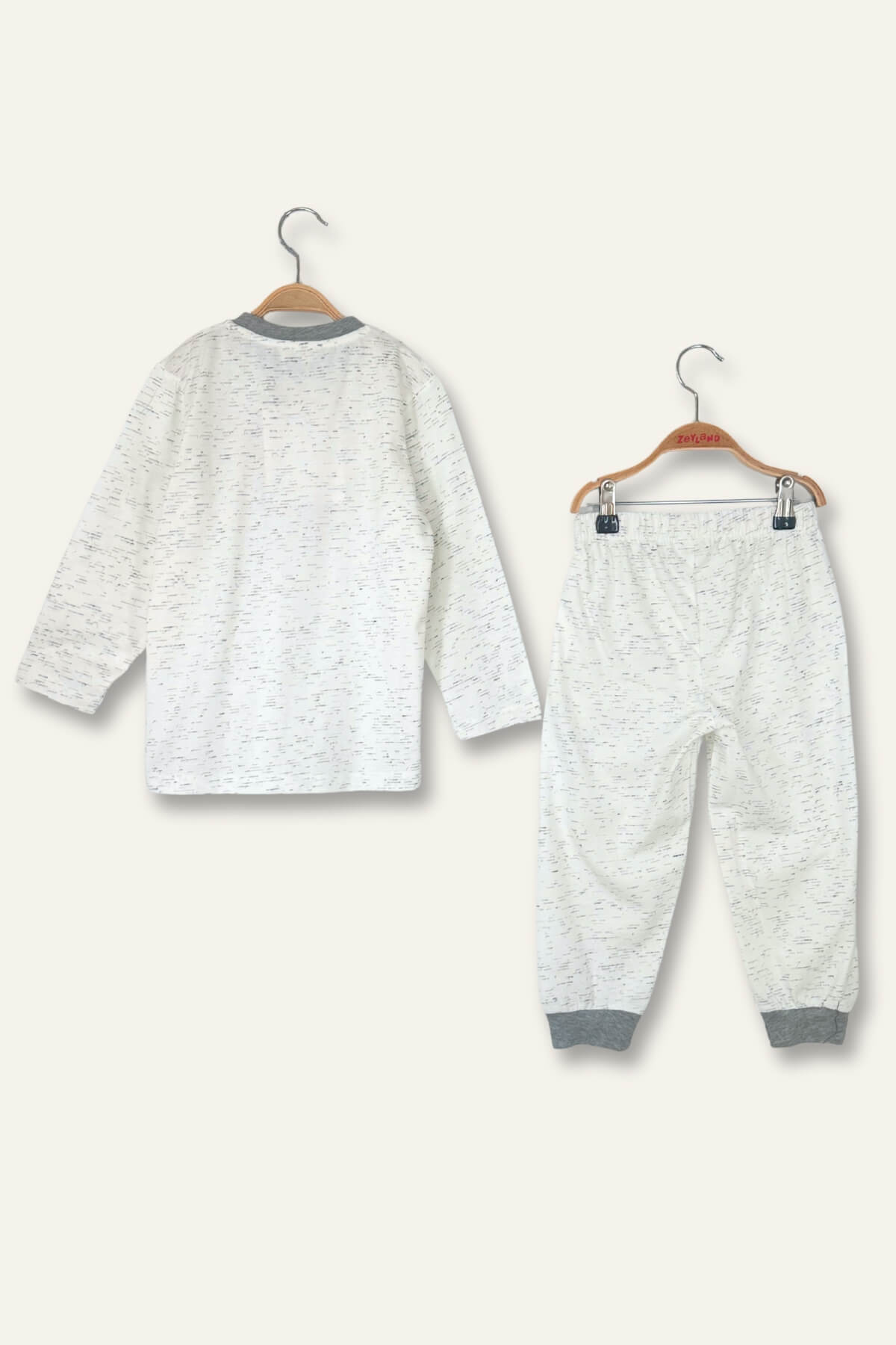Kiz Erkek Çocuk Desenli Pijama Takimi