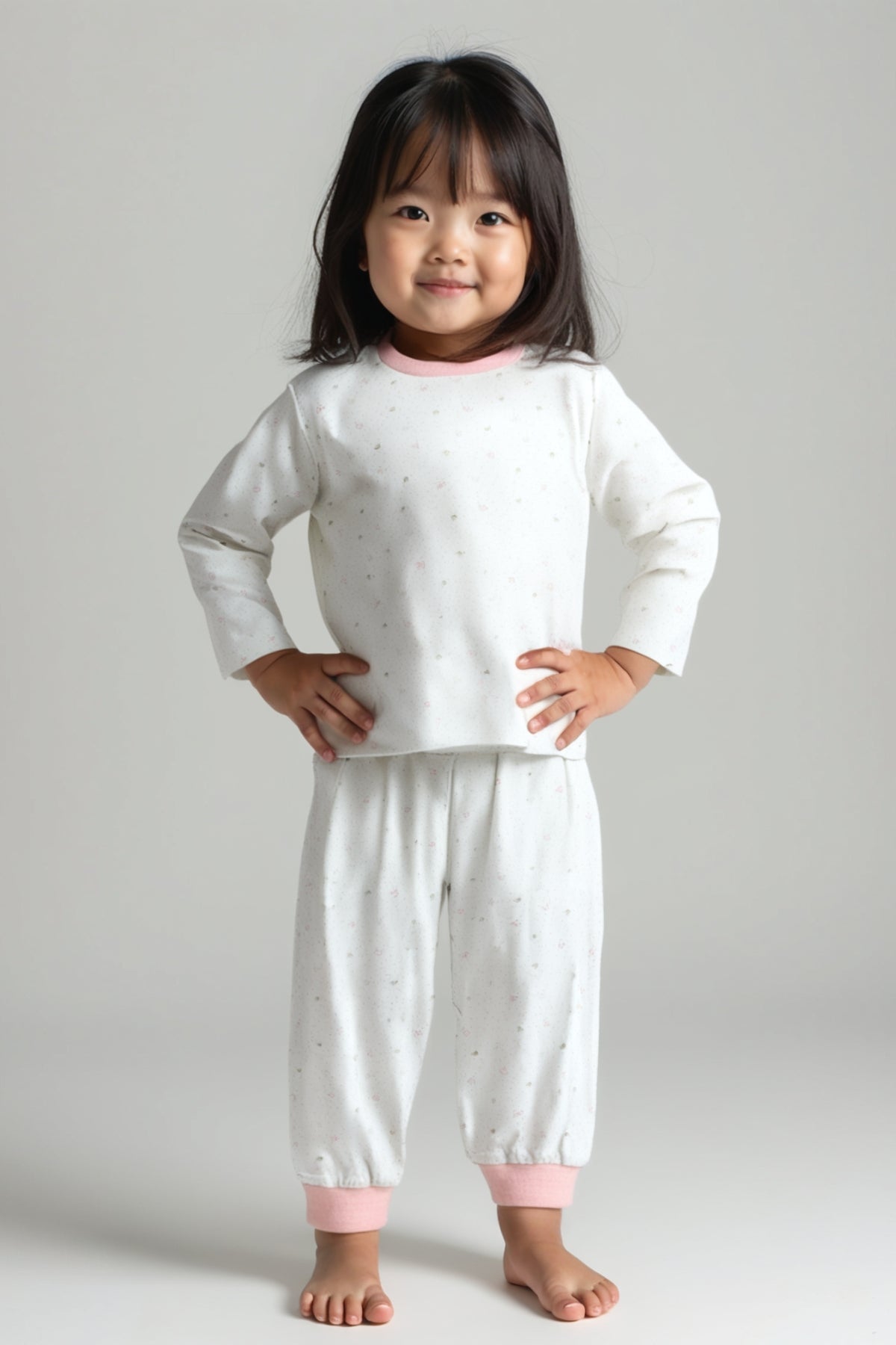 Kiz Erkek Çocuk Desenli Pijama Takimi
