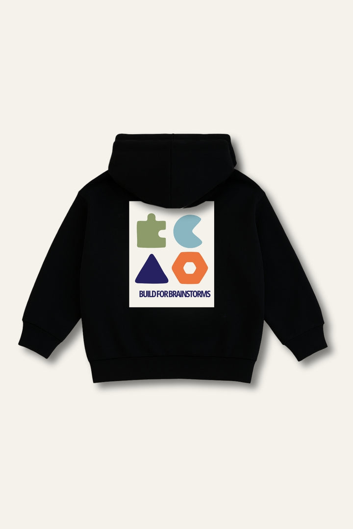 Erkek Çocuk Kapşonlu Kanguru Cepli Sweatshirt
