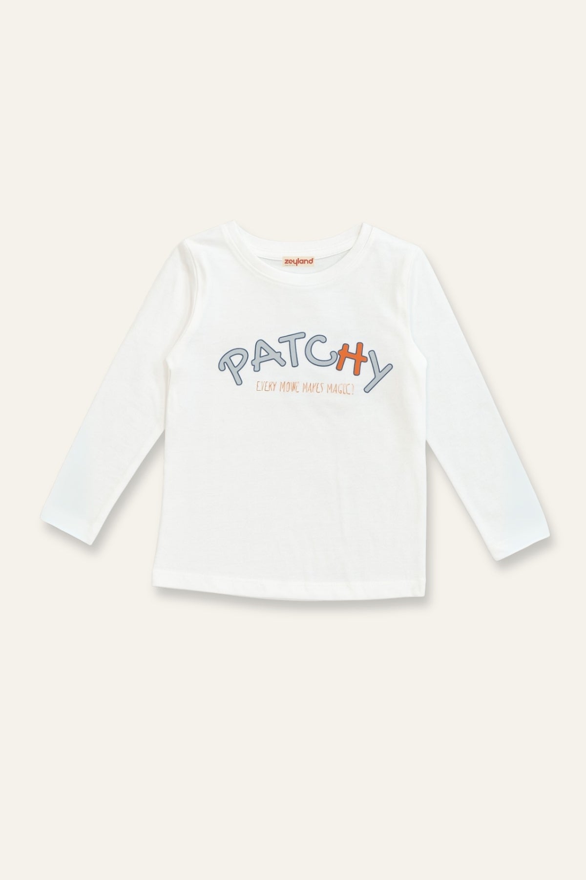 Kız Çocuk Baskılı Uzun Kol T-shirt