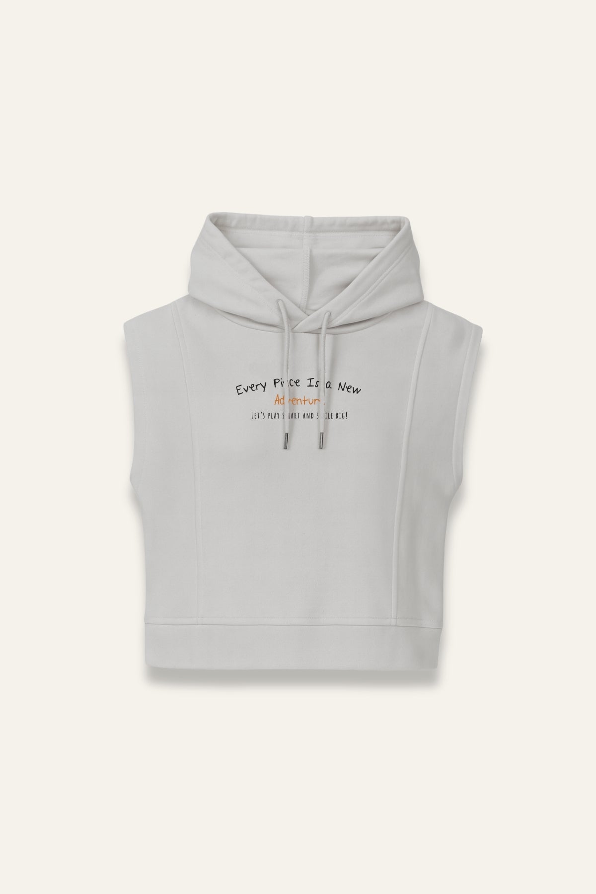 Kiz Erkek Çocuk Kapsonlu Kisa Kol Sweatshirt