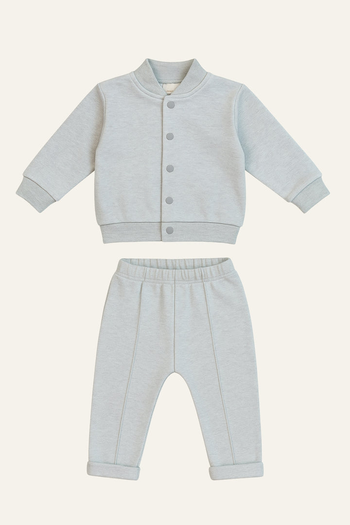 Erkek Bebek Örme Ceket ve Pantolon Takım