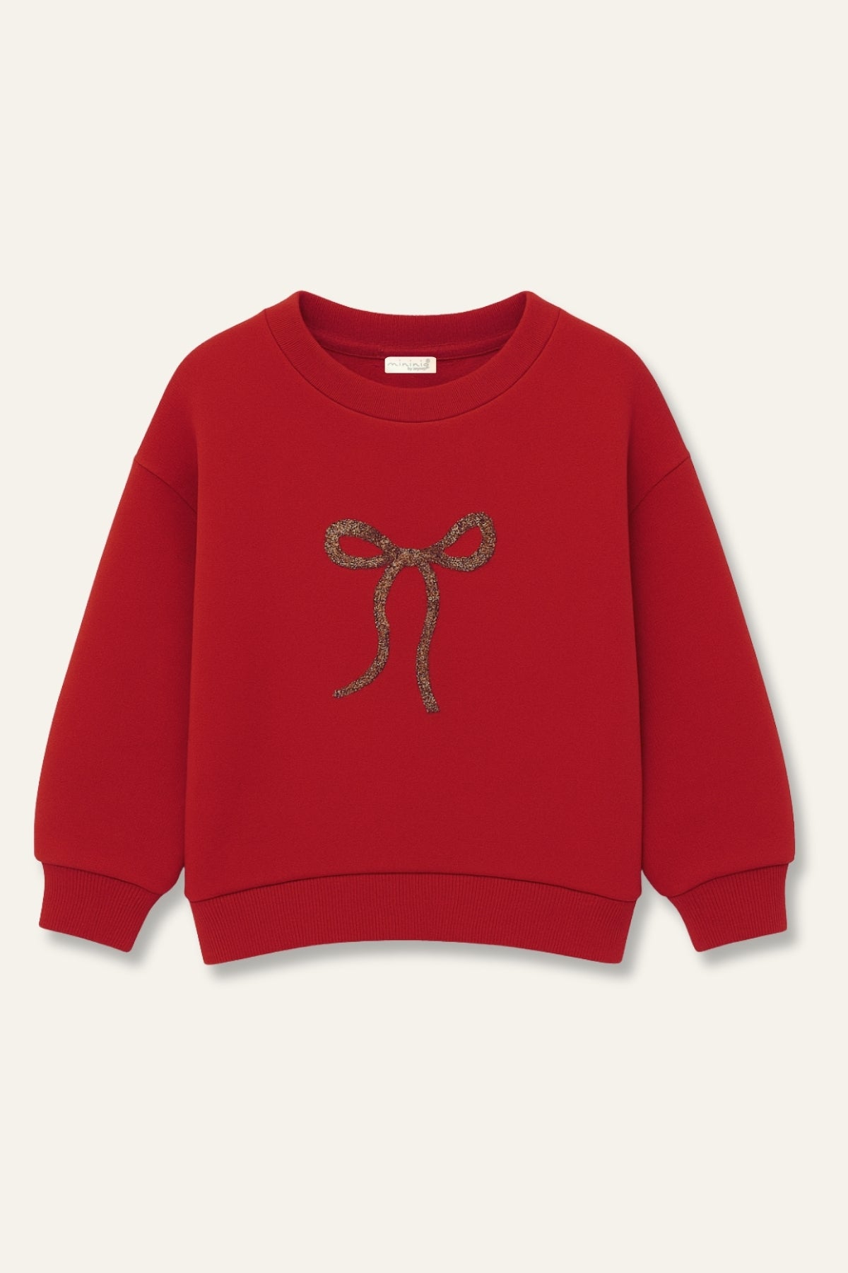 Kız Çocuk Nakıs Detaylı Sweatshirt