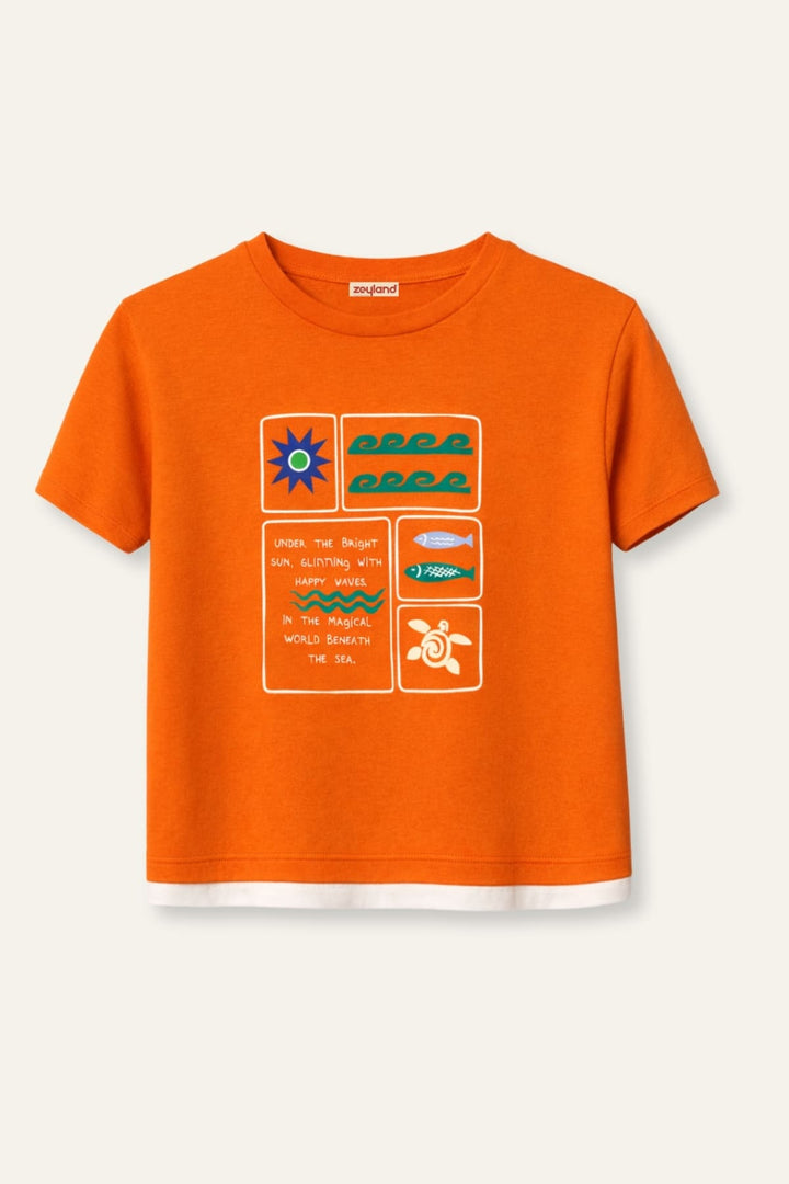 Erkek Çocuk Baskılı T-shirt