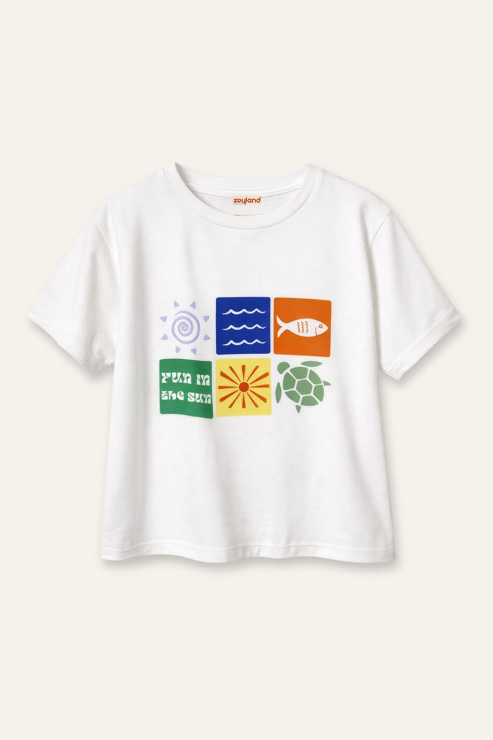 Erkek Çocuk Baskılı T-shirt