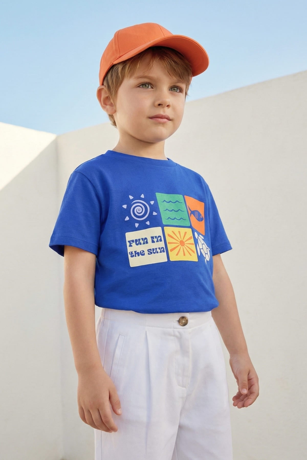 Erkek Çocuk Baskılı T-shirt