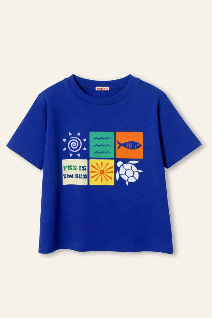 Erkek Çocuk Baskılı T-shirt