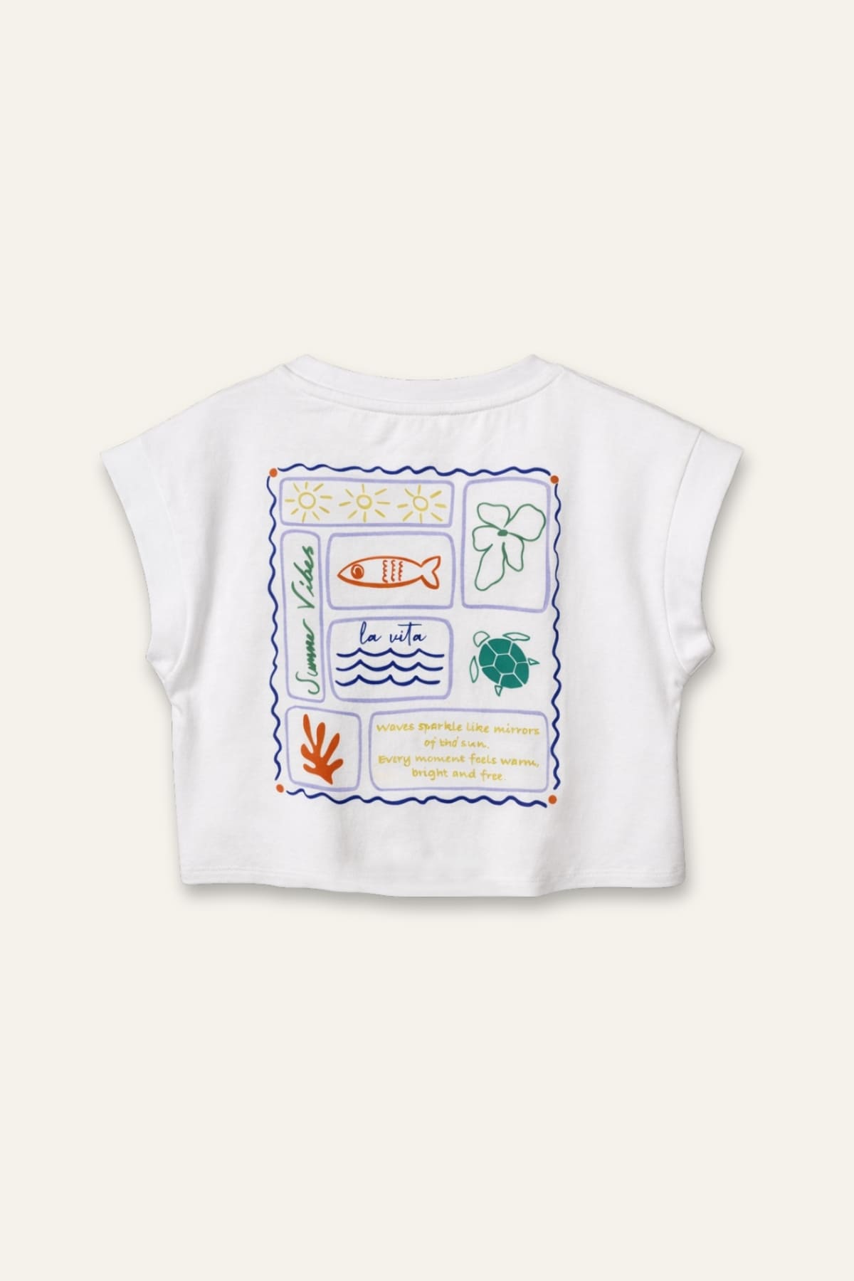 Kız Çocuk Baskılı T-shirt