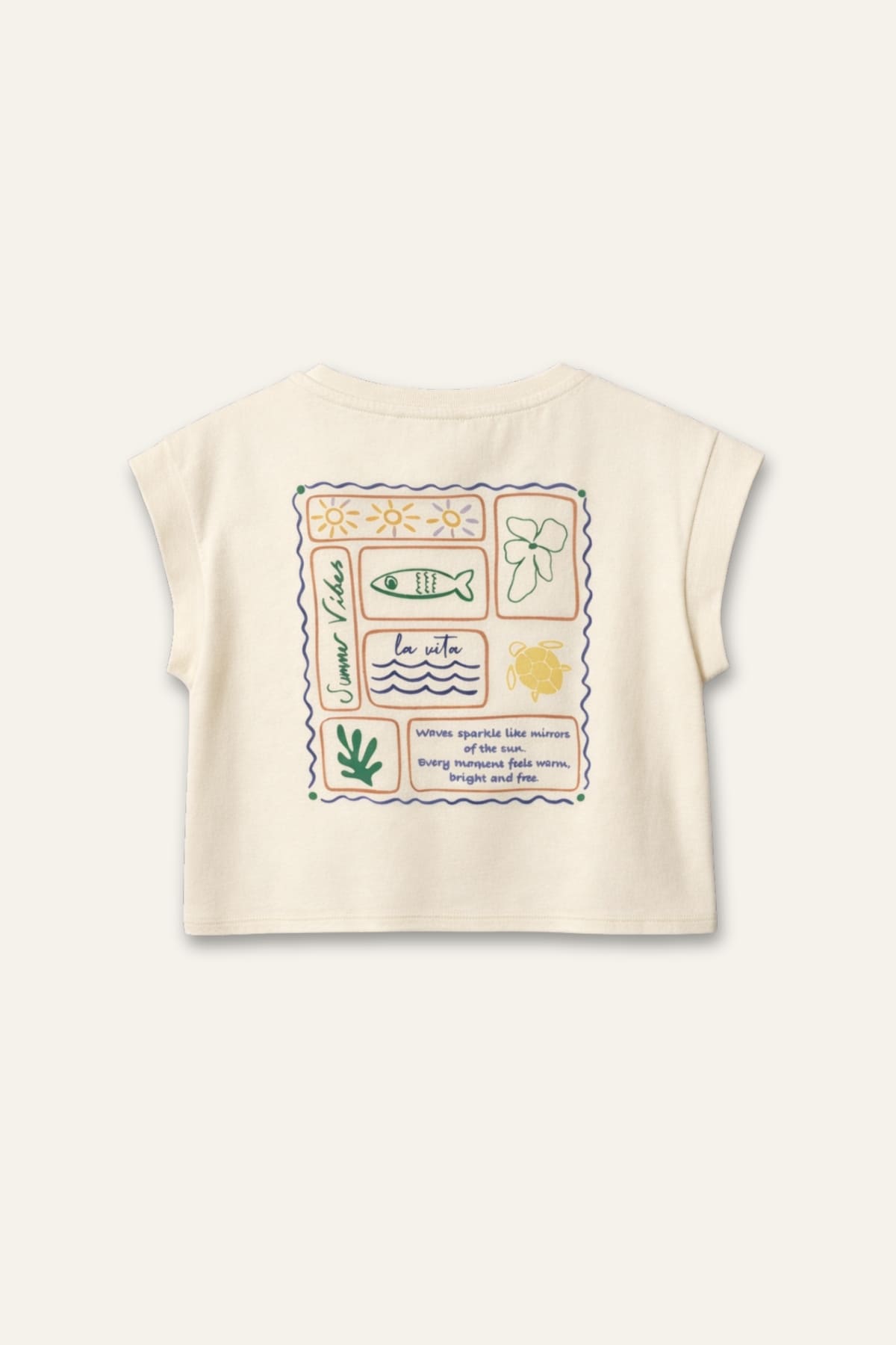 Kız Çocuk Baskılı T-shirt