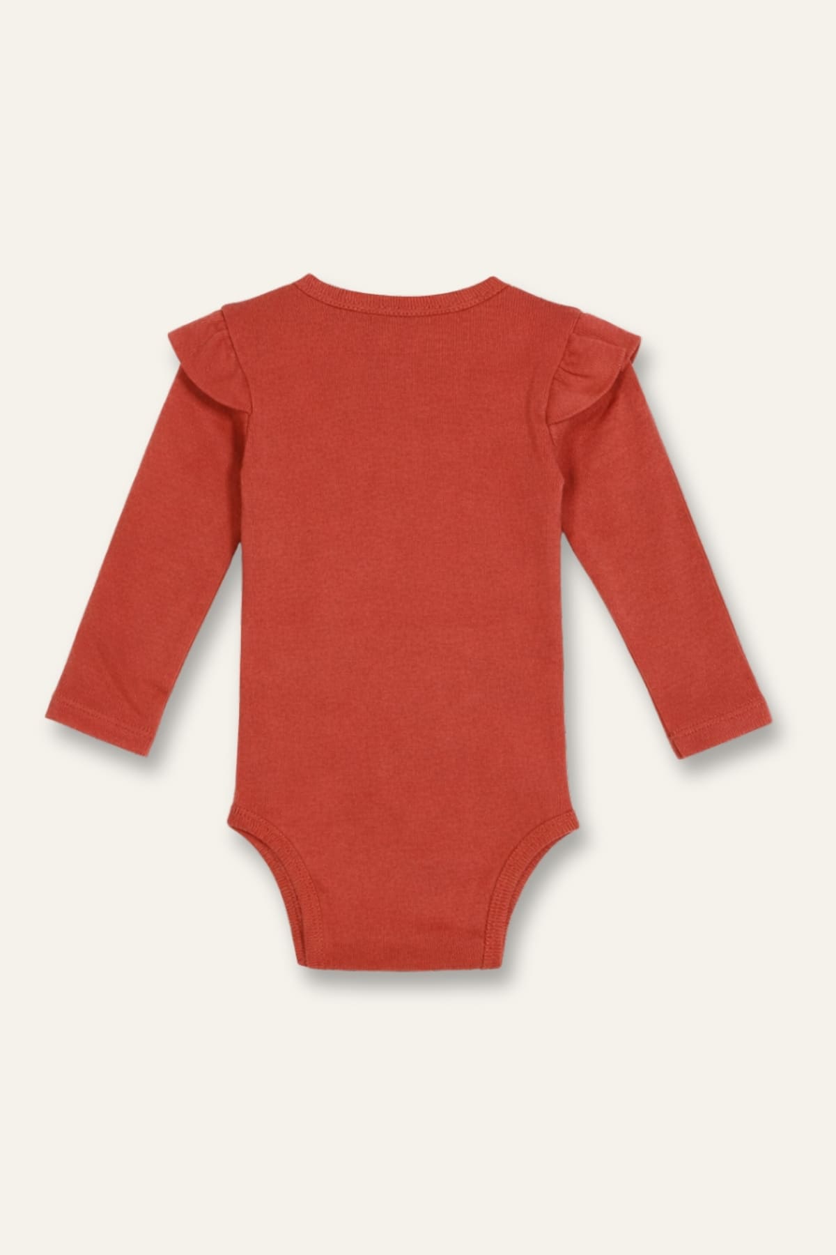 Kız Bebek Omuzdan Fırfırlı Body