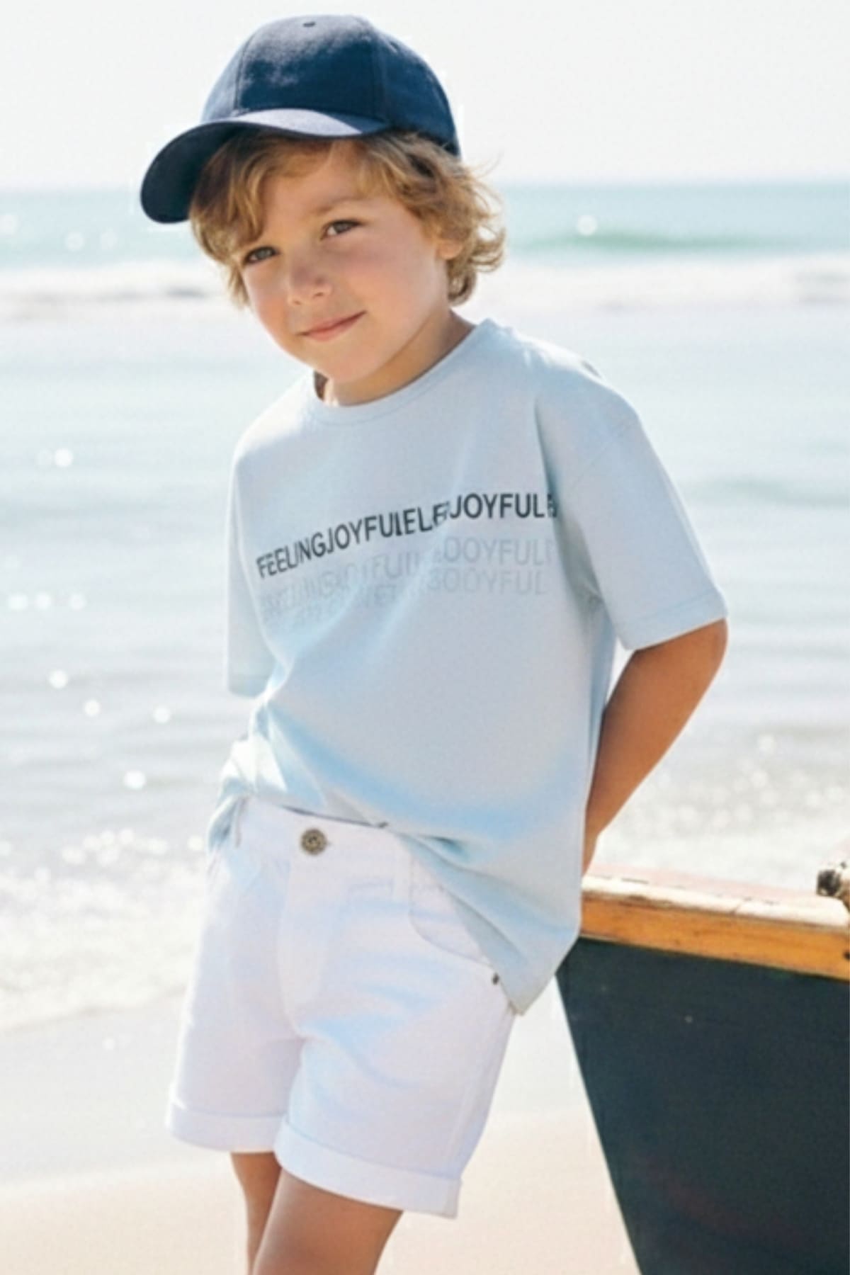 Erkek Çocuk  Baskılı T-shirt
