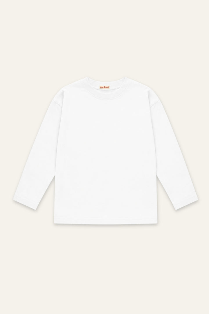 Kiz Erkek Çocuk Uzun Kollu Basic T-shirt