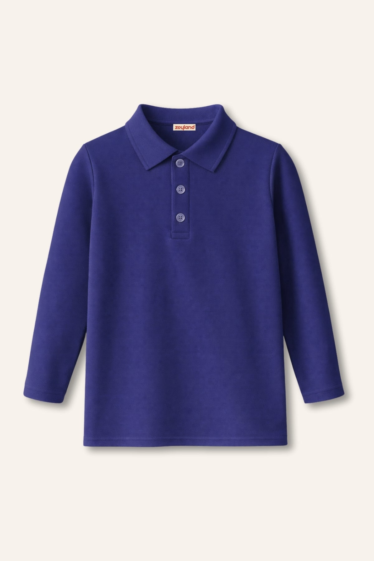 Erkek  Çocuk Uzun Kollu Polo Yaka Tshirt