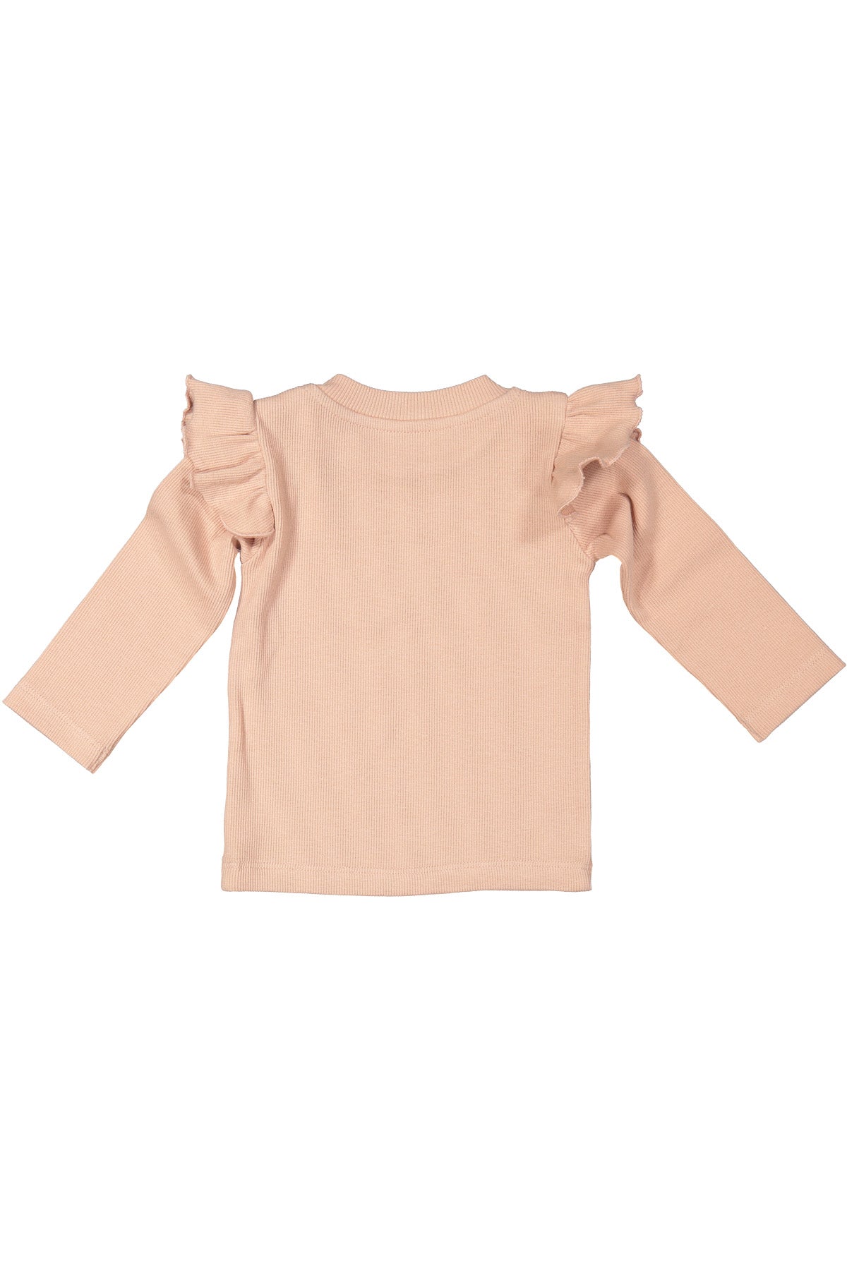 Kiz Bebek Gots Sertifikali %100 Organik Pamuk Firfirli Sweatshirt ve Pantolon Takim
