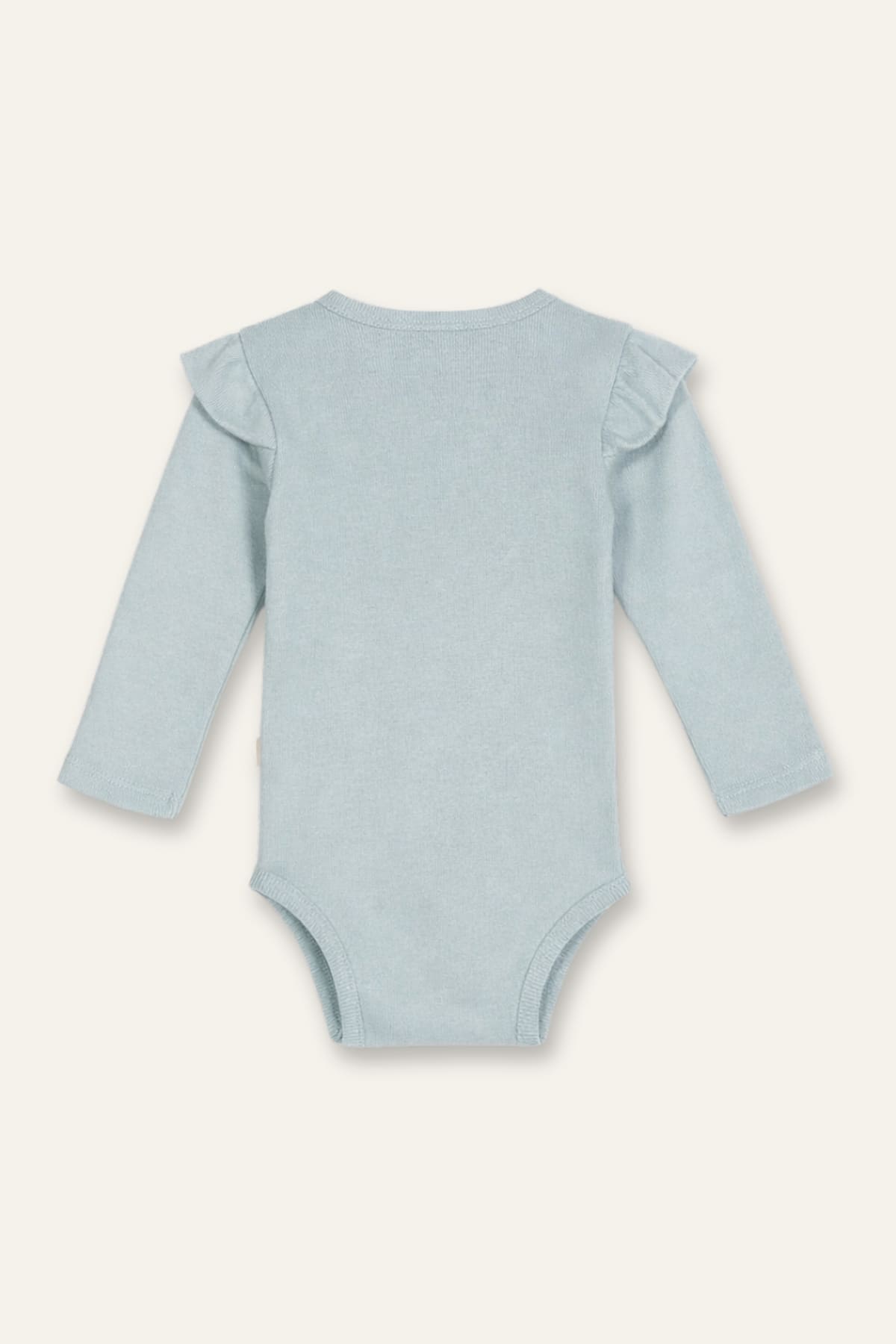 Kız Bebek Omuzdan Fırfırlı Body