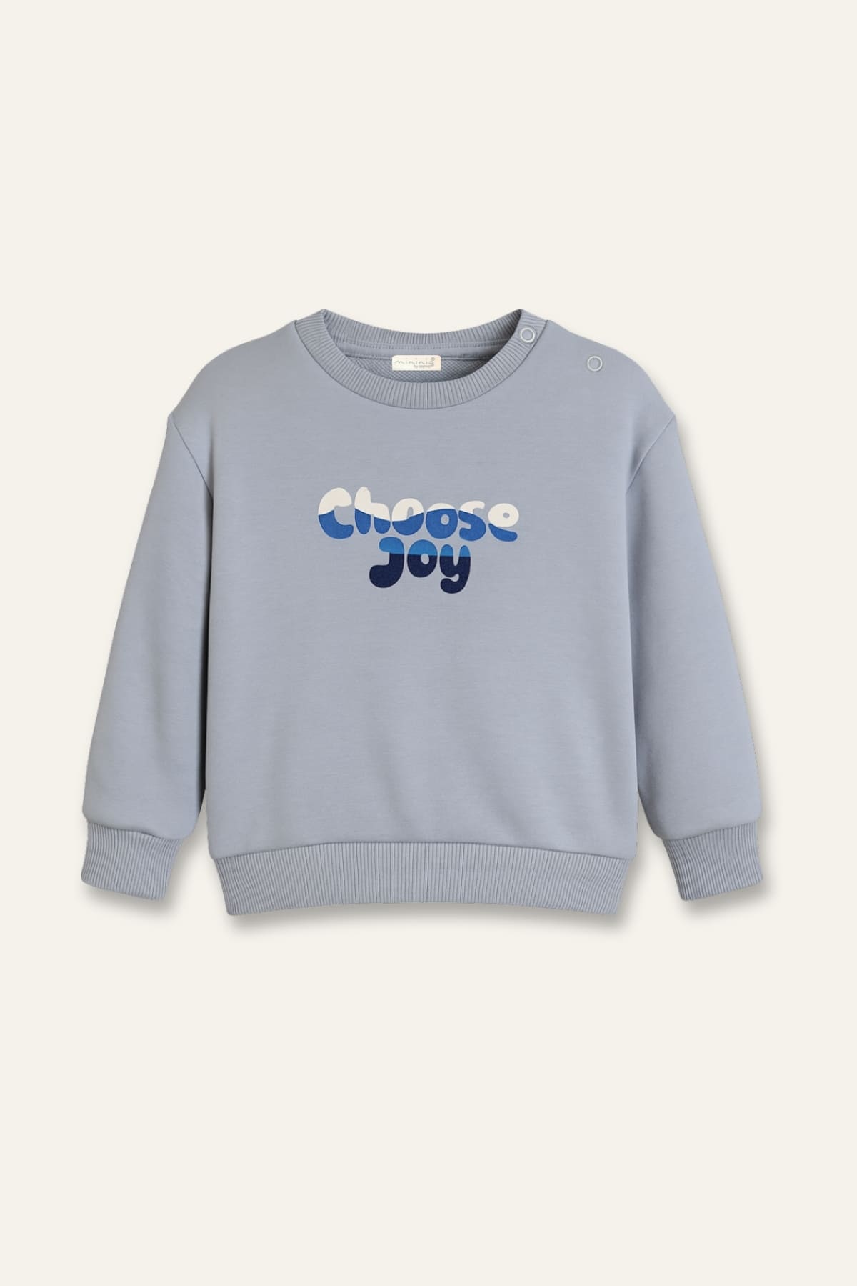 Erkek Bebek Baskılı Sweatshirt