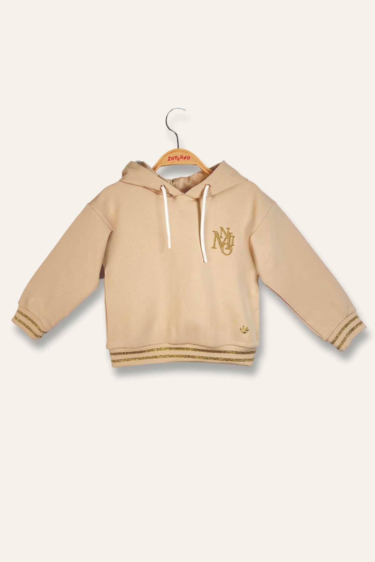 Kız Çocuk Kapüşonlu Sweatshirt