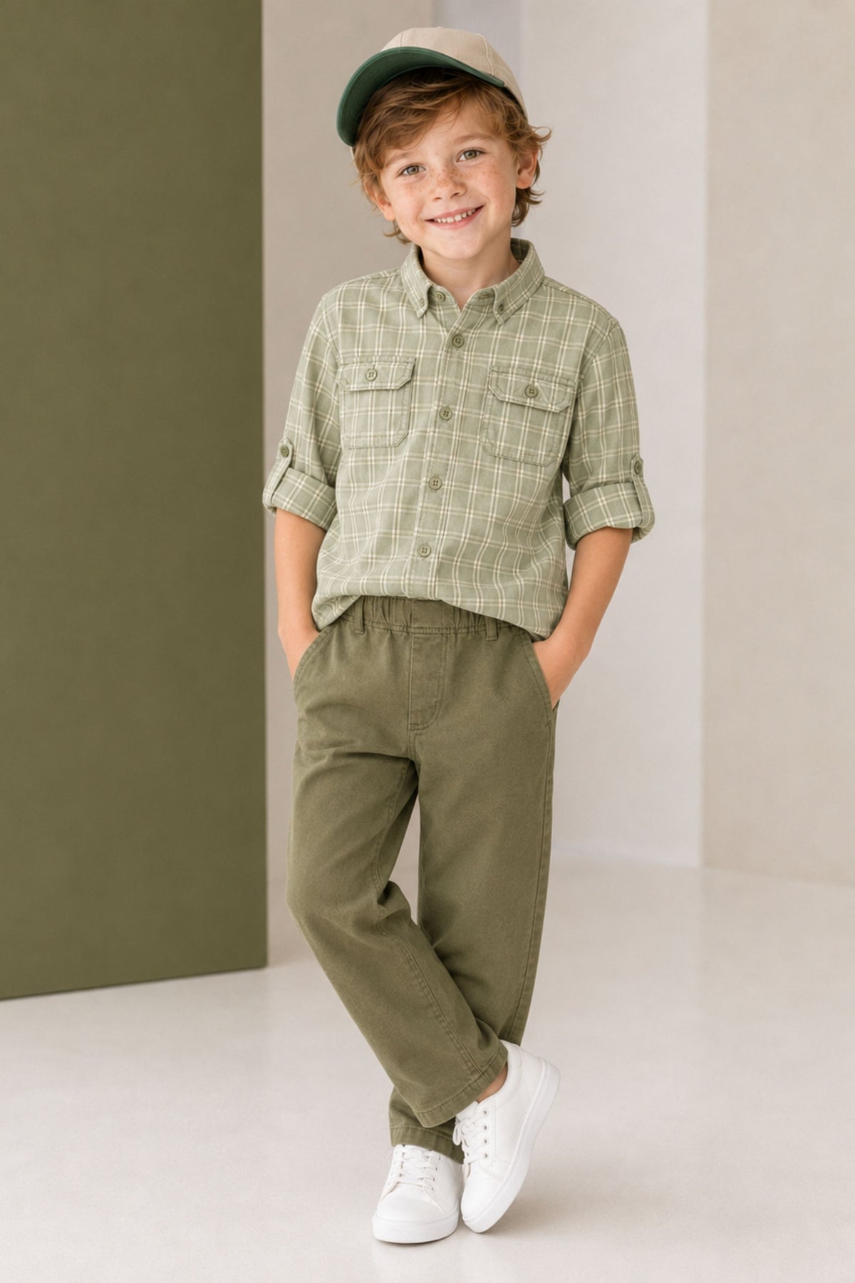Erkek Çocuk Gabardin Pantolon