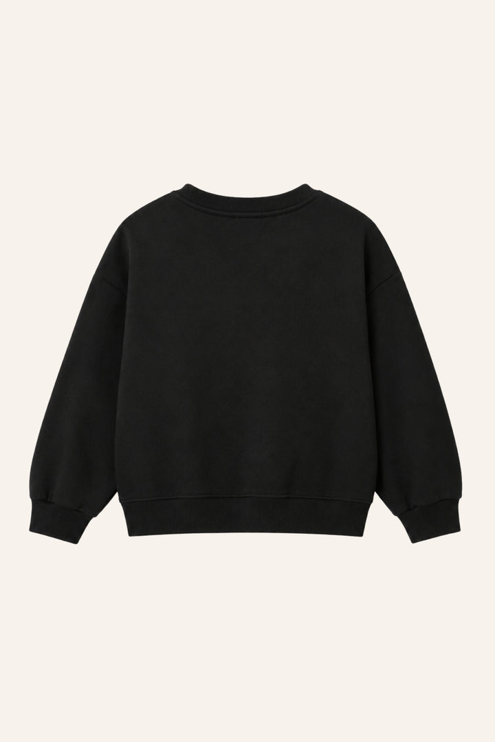 Erkek Çocuk Sıfır Yaka Baskılı Sweatshirt