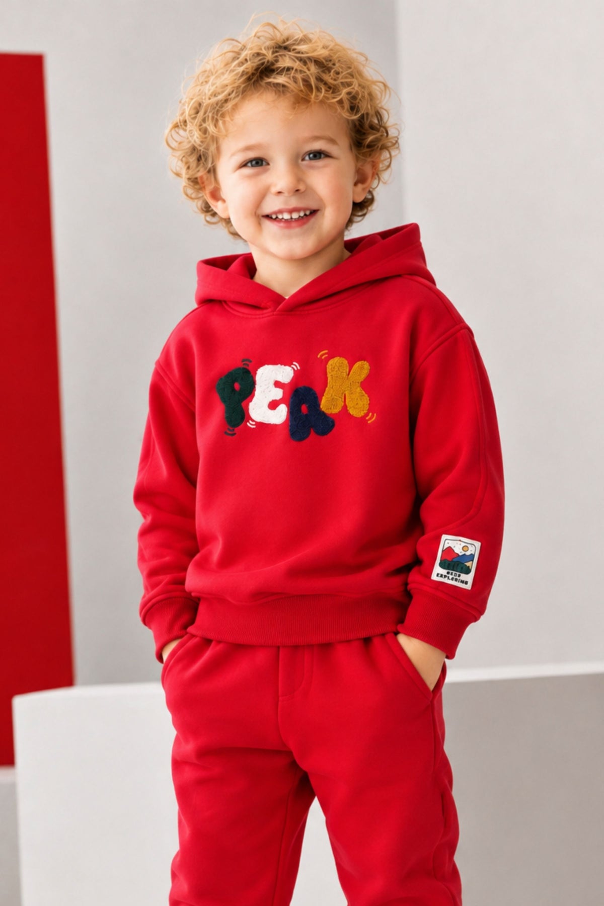 Erkek Çocuk Kapüşonlu Sweatshirt