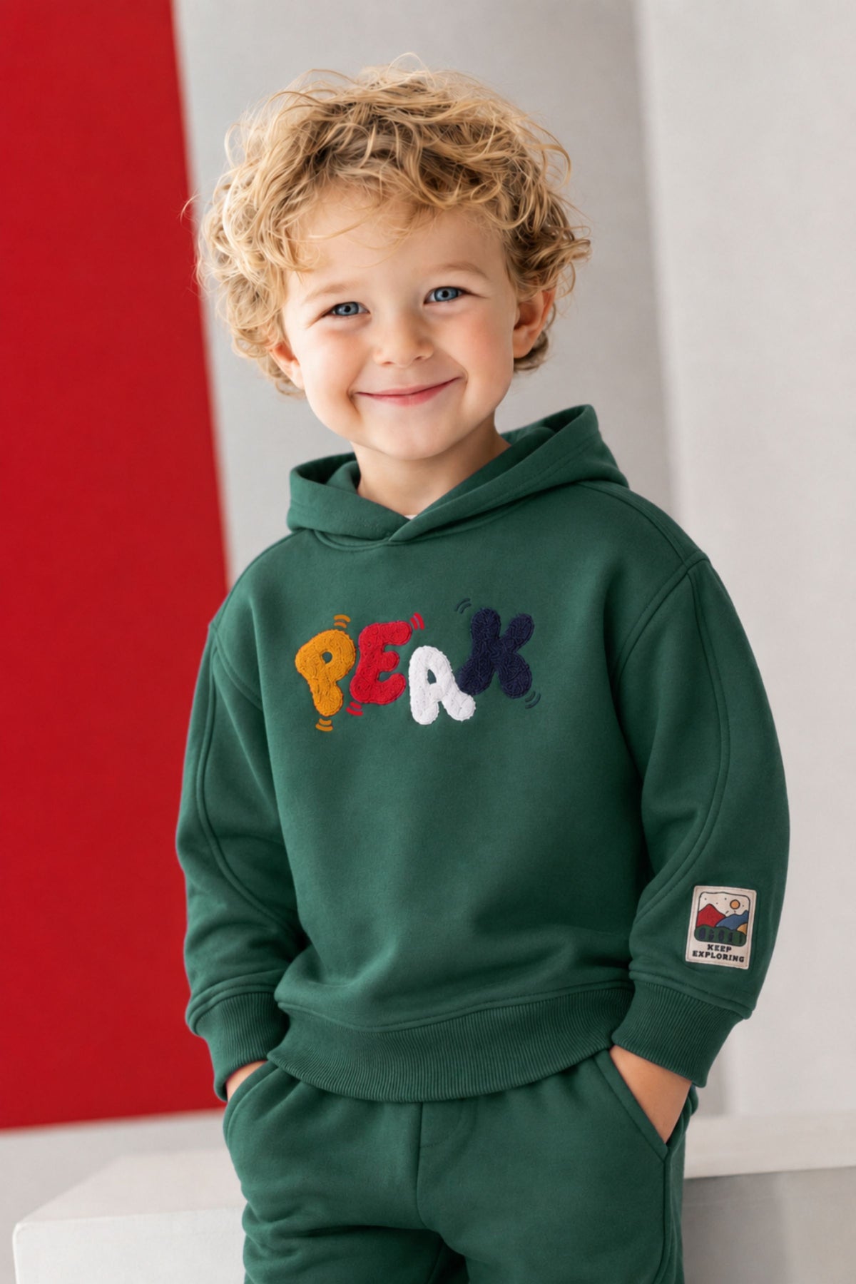 Erkek Çocuk Kapüşonlu Sweatshirt