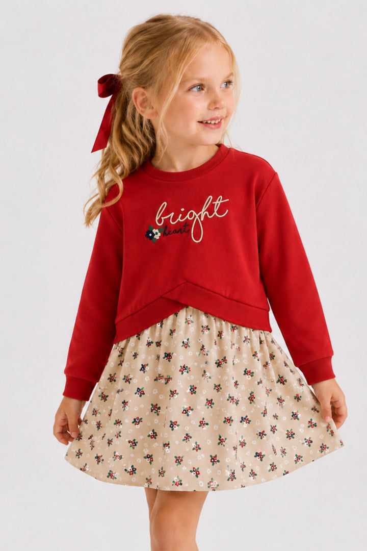 Kız Çocuk Sweat Elbise