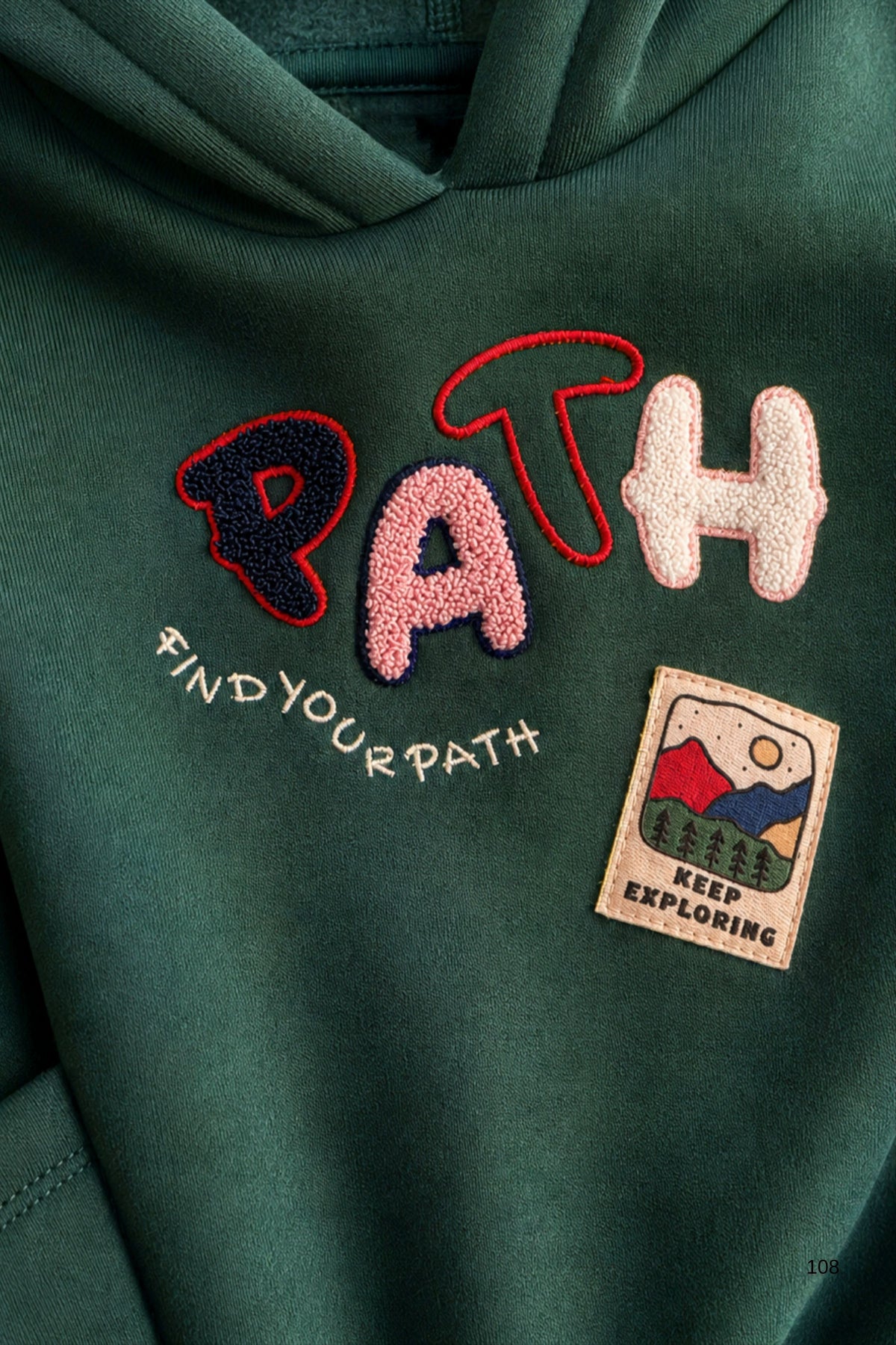 Kız Çocuk Kapşonlu Sweatshirt